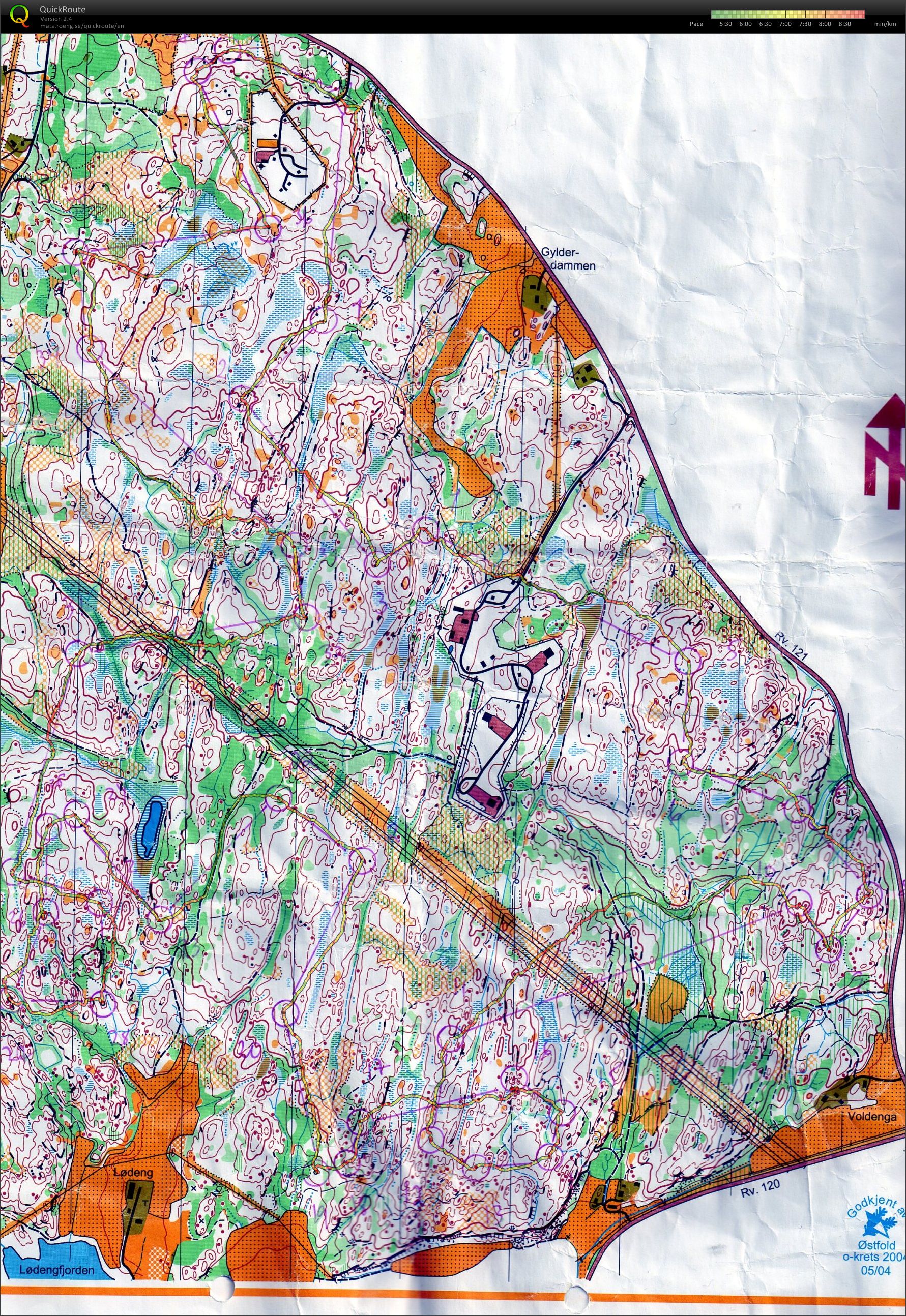O-langtur fra Tegneby (05-02-2012)