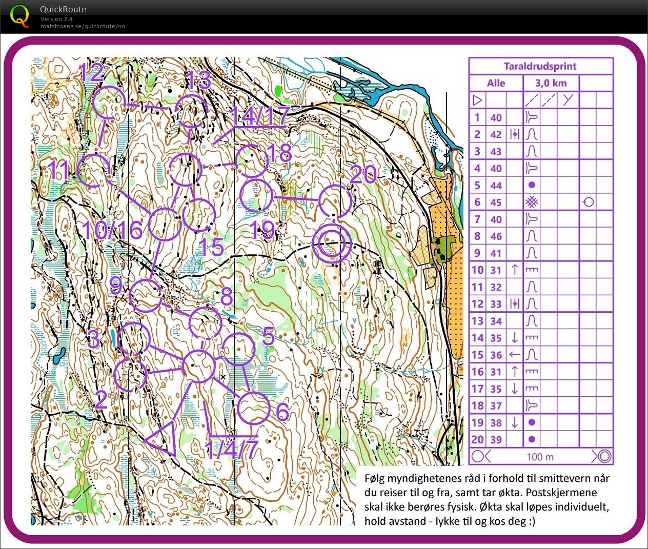Taraldrudsprint (15.04.2020)