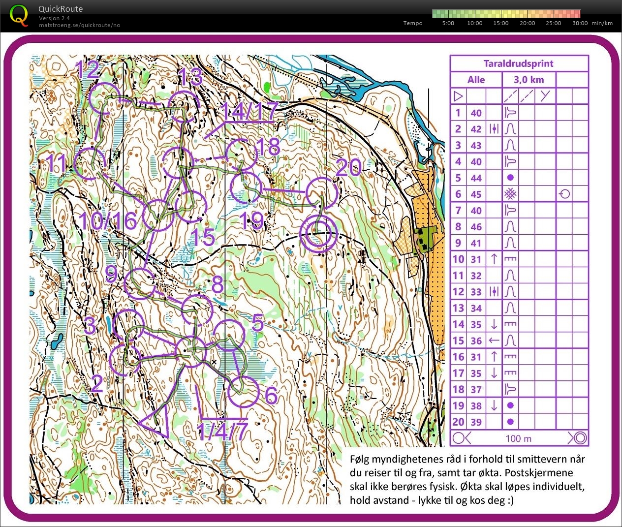 Taraldrudsprint (15.04.2020)