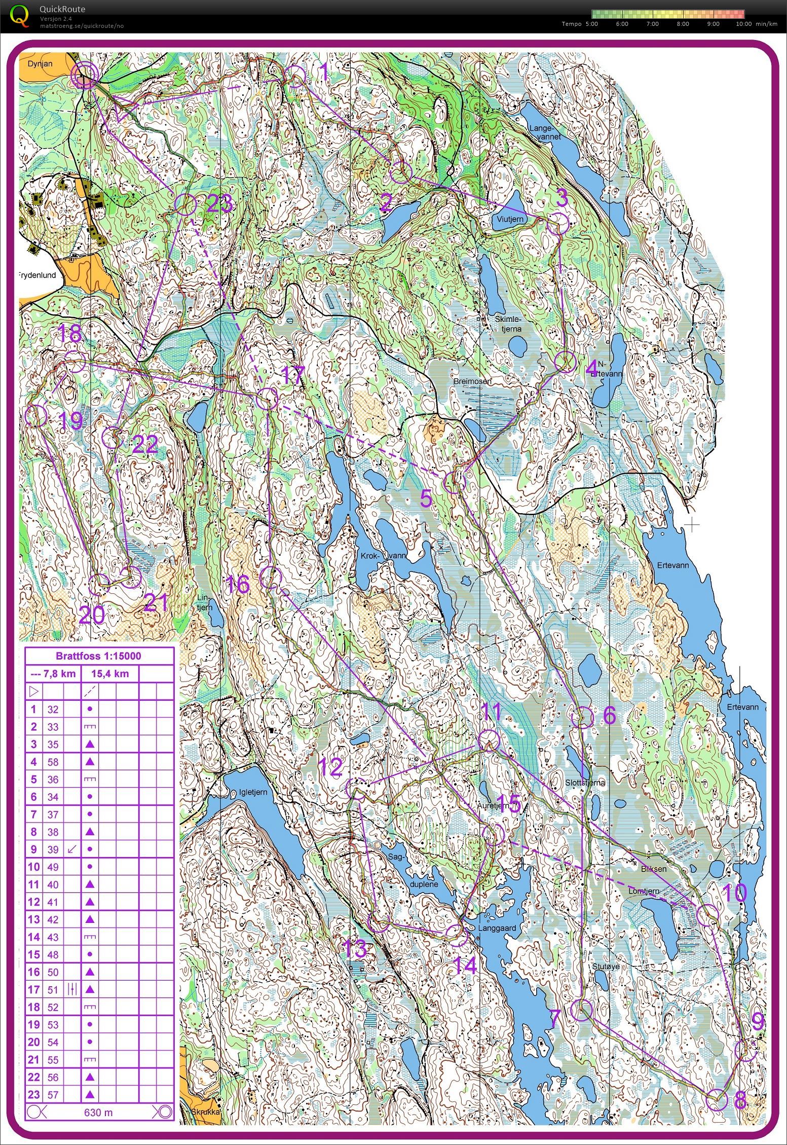 O-langtur Brattfoss (19.04.2020)