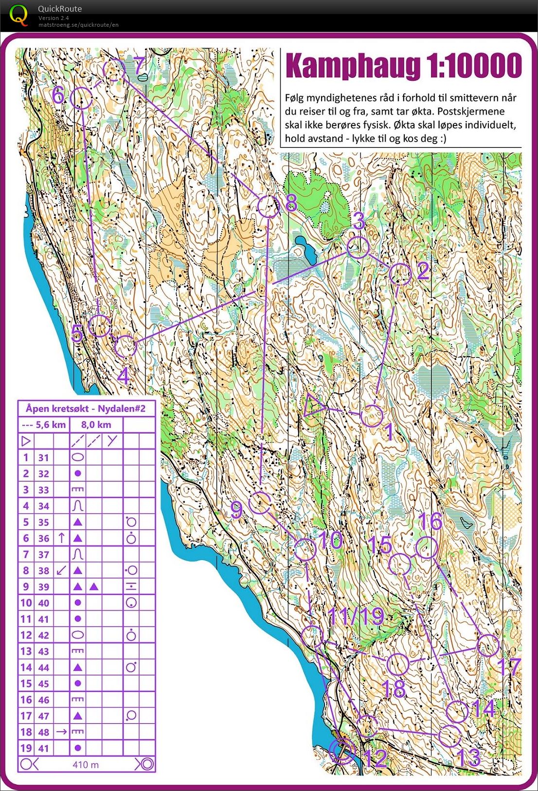 Kretsøkt Kamphaug (21.04.2020)