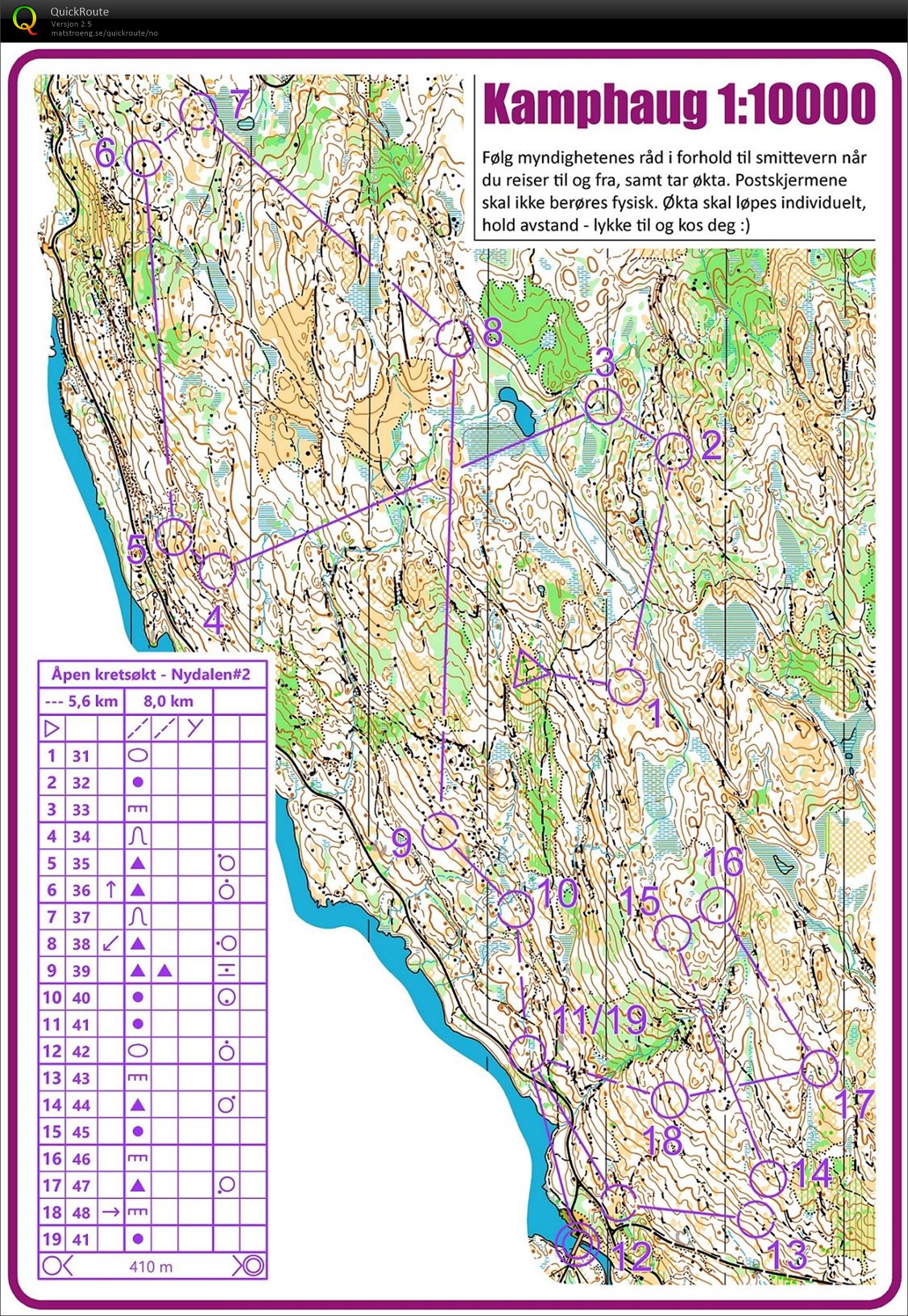 Kretsøkt Kamphaug (01.05.2020)