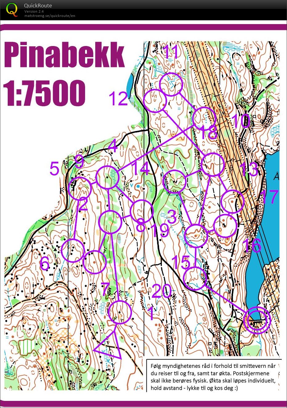 Pinabekk sprinten (08.05.2020)