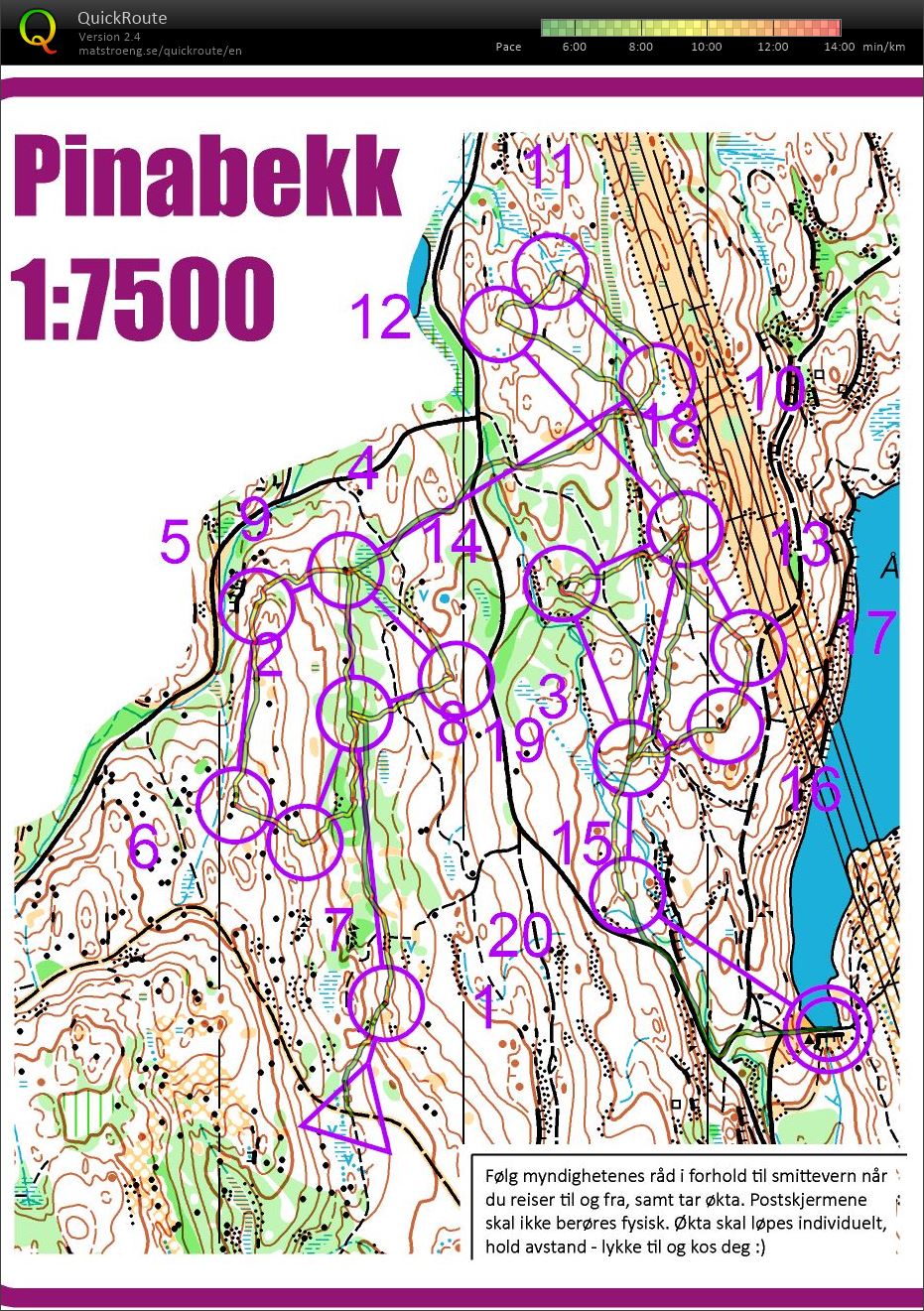 Pinabekk sprinten (08.05.2020)