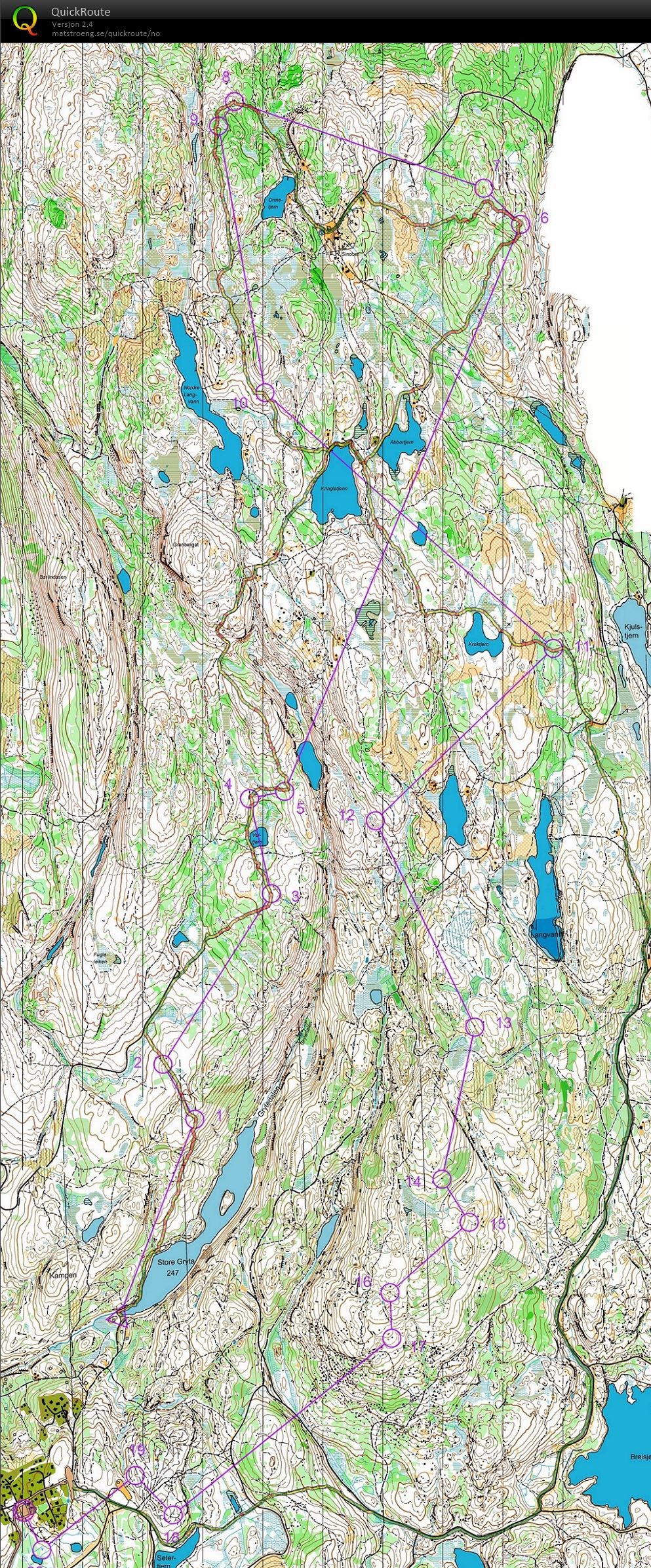 O-langtur Lillomarka (10-05-2020)