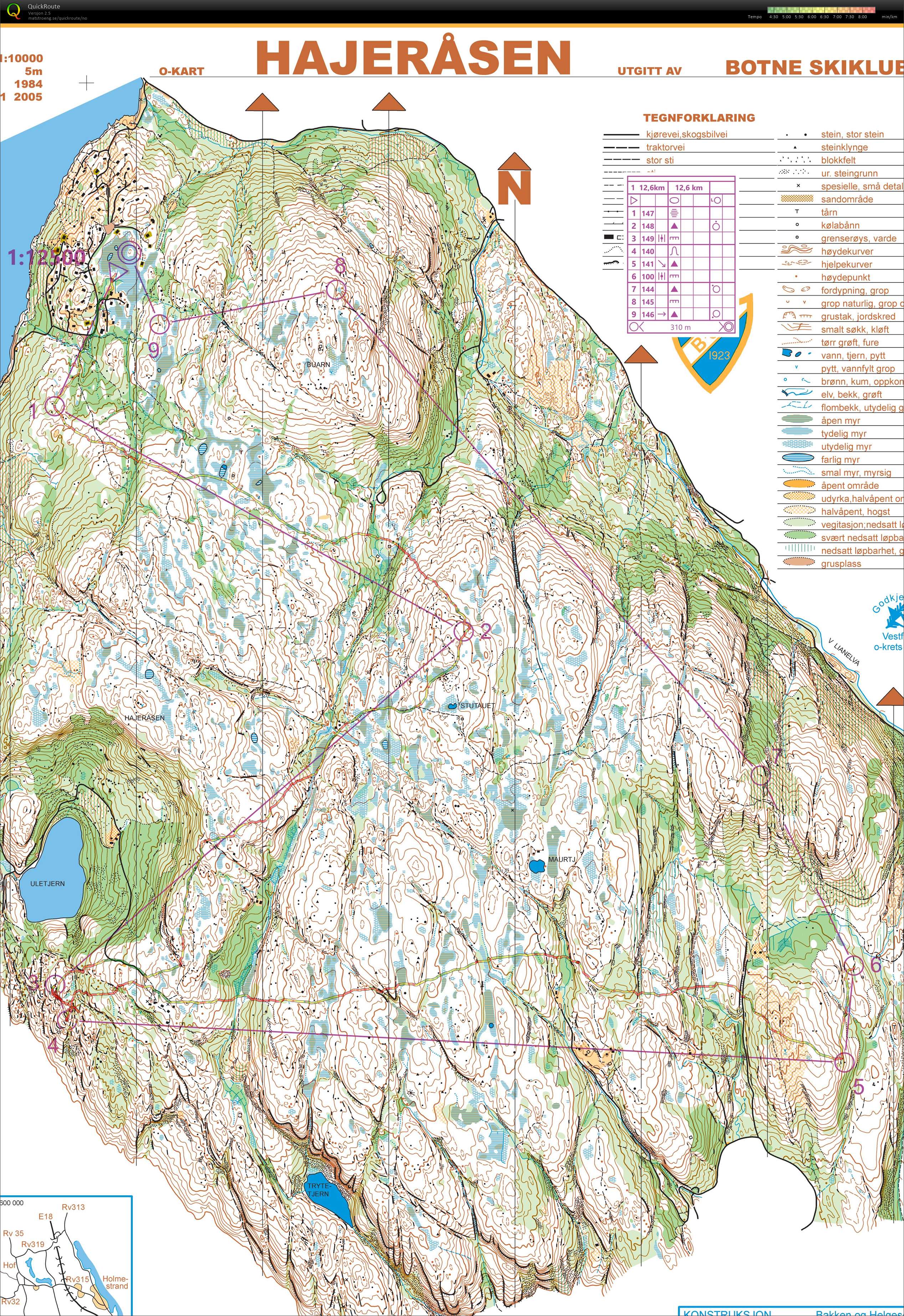 Ultra-trening Hajeråsen (05.08.2020)
