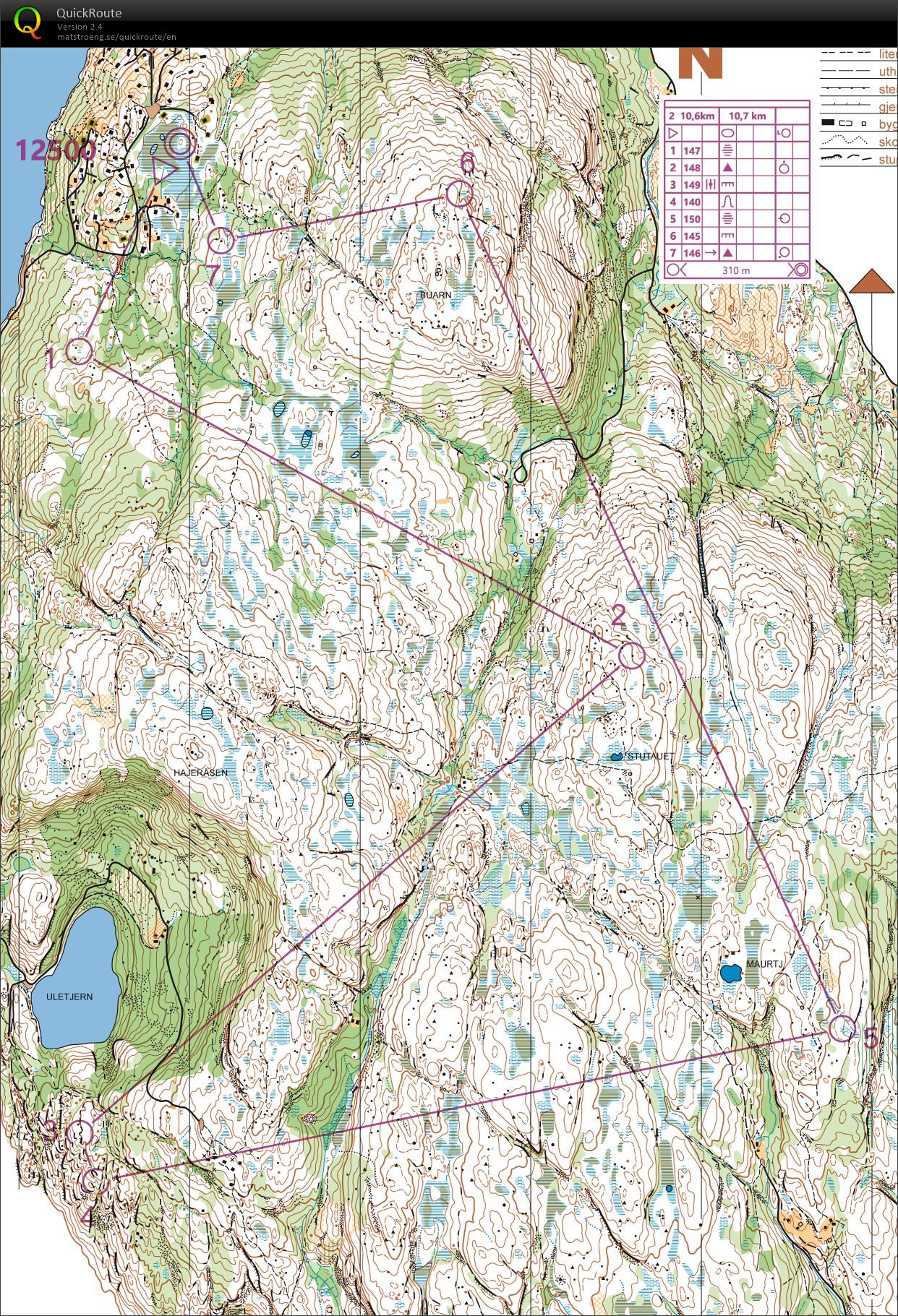 Hajeren NM ultra training (09.08.2020)