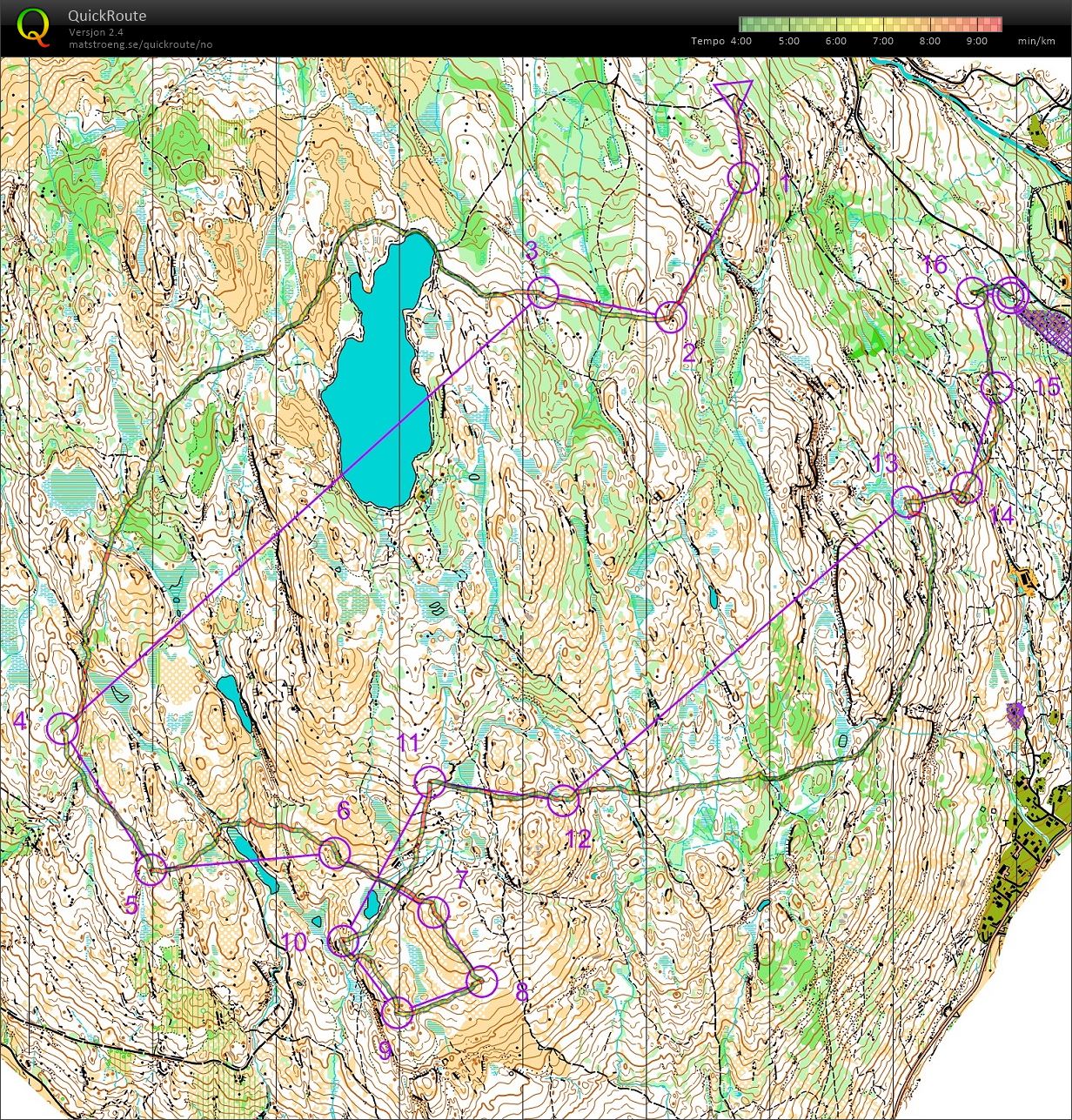 Nydalten prøveløping 6,9 km (29.08.2020)