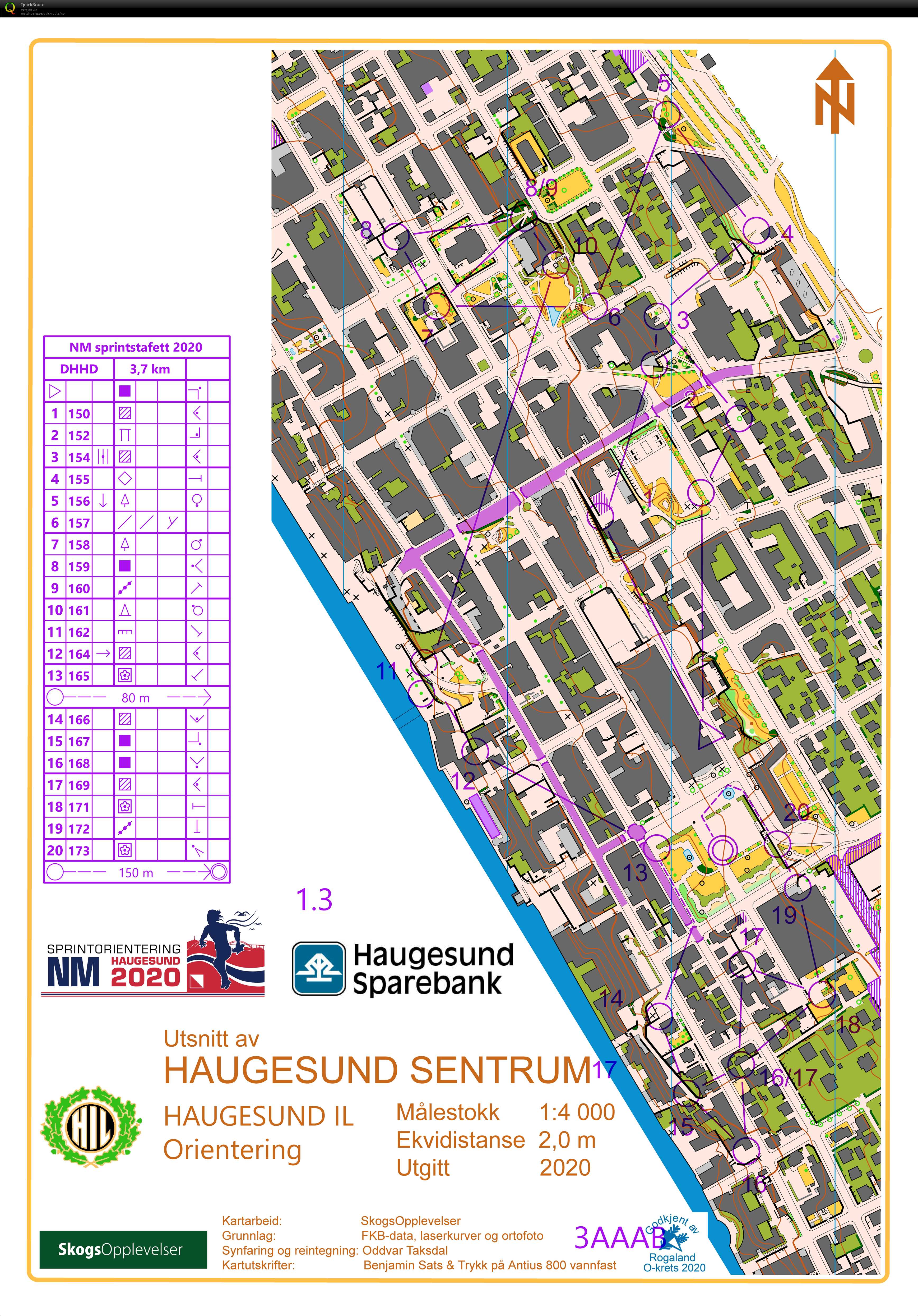 NM sprintstafett (27.09.2020)