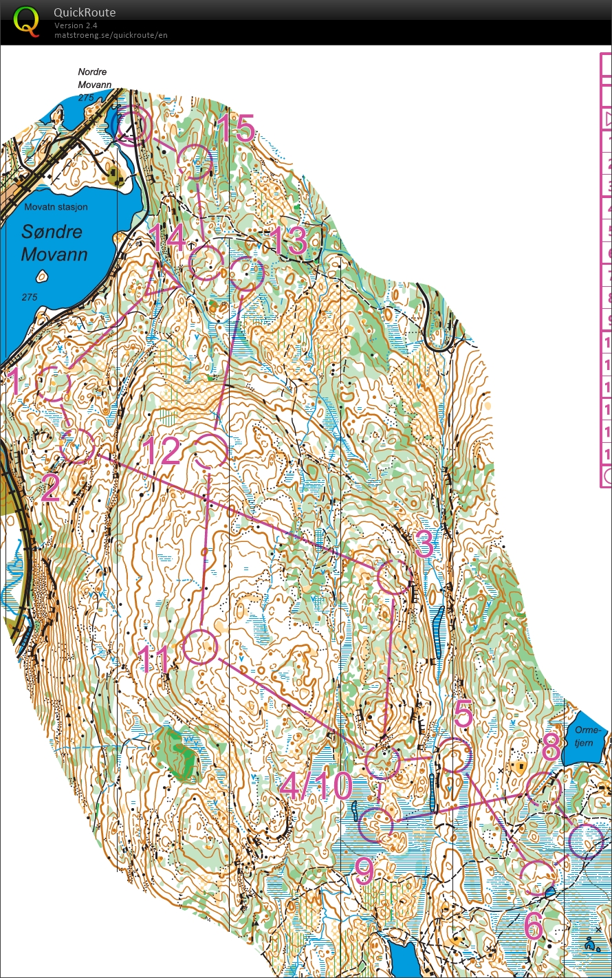 Kenneths Movann-løype (06.11.2020)
