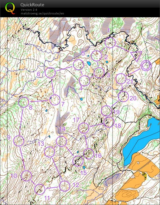 MapAnt mellom - Milskiftåsen  (06.11.2020)