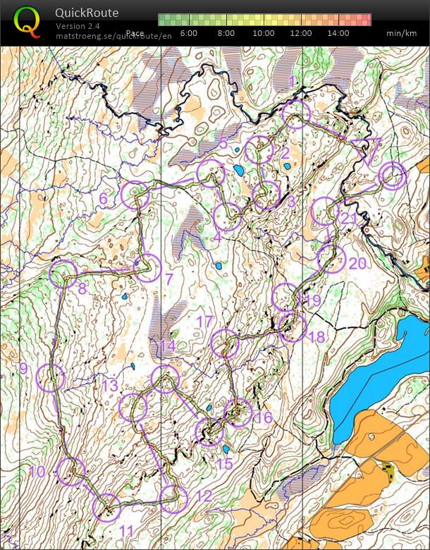 MapAnt mellom - Milskiftåsen  (06.11.2020)