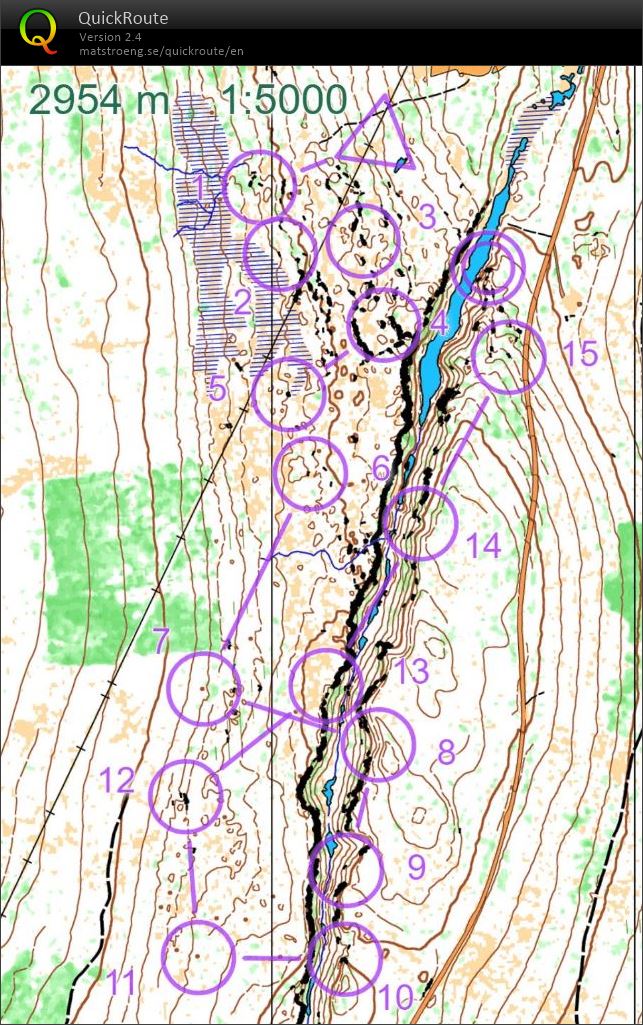 MapAnt-sprint - Skårhåmmårdalen  (10.11.2020)