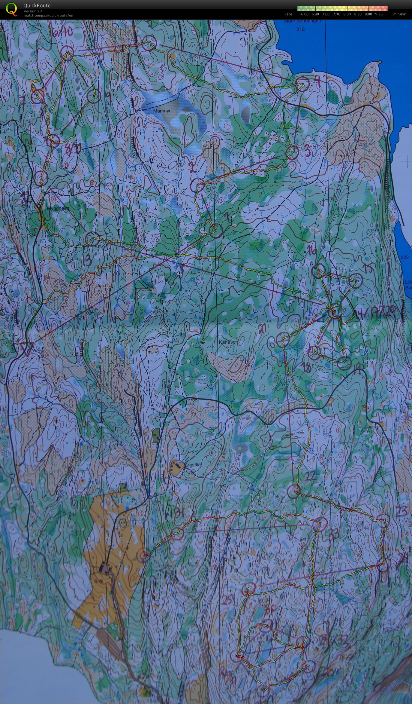 O-langtur fra Solli (28.05.2012)