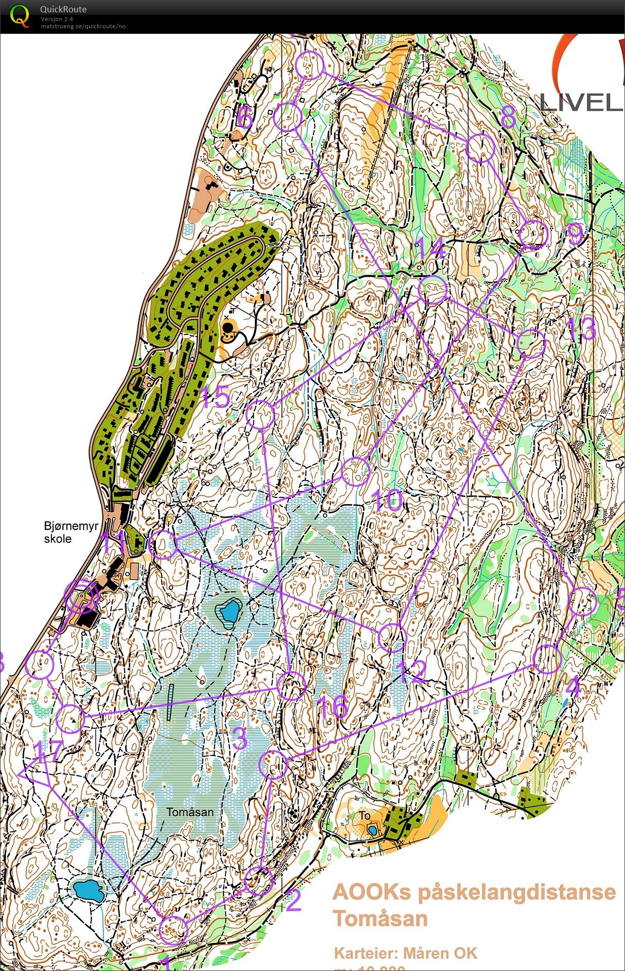 AOOKs langdistanse (11/04/2021)