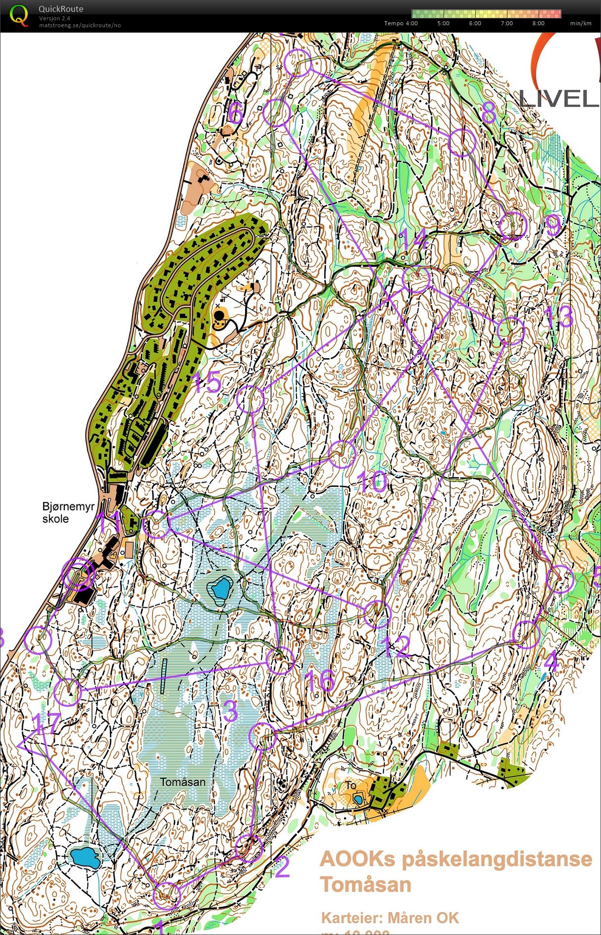 AOOKs langdistanse (11/04/2021)