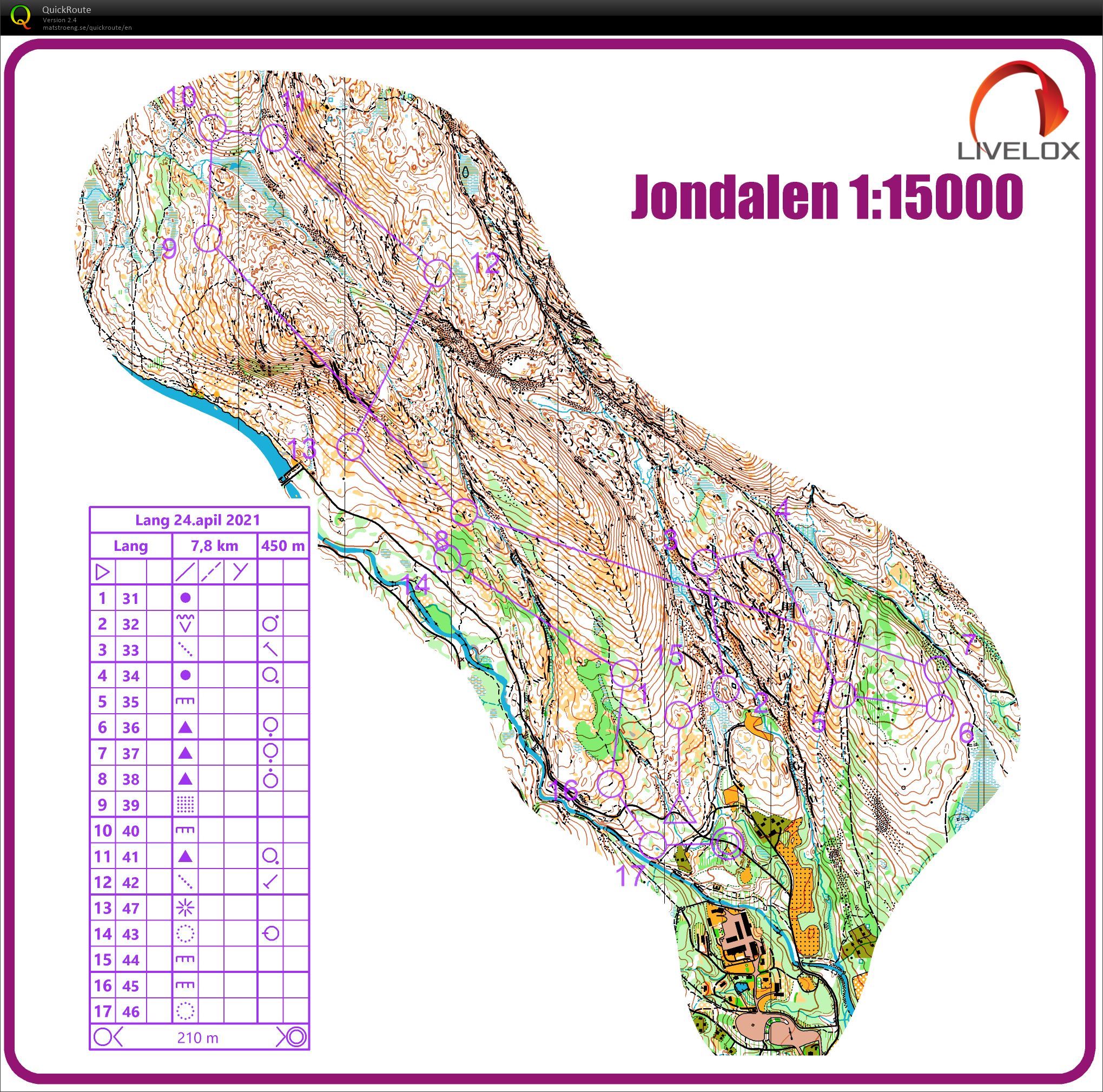 Forkorta lang - Jondalen (24-04-2021)