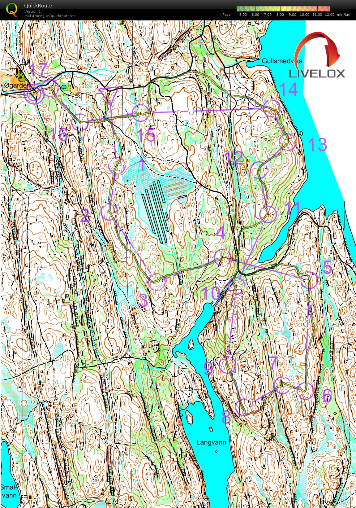 Ukas løype uke 16 Ødegårdsmåsan (Oppsal) (01.05.2021)