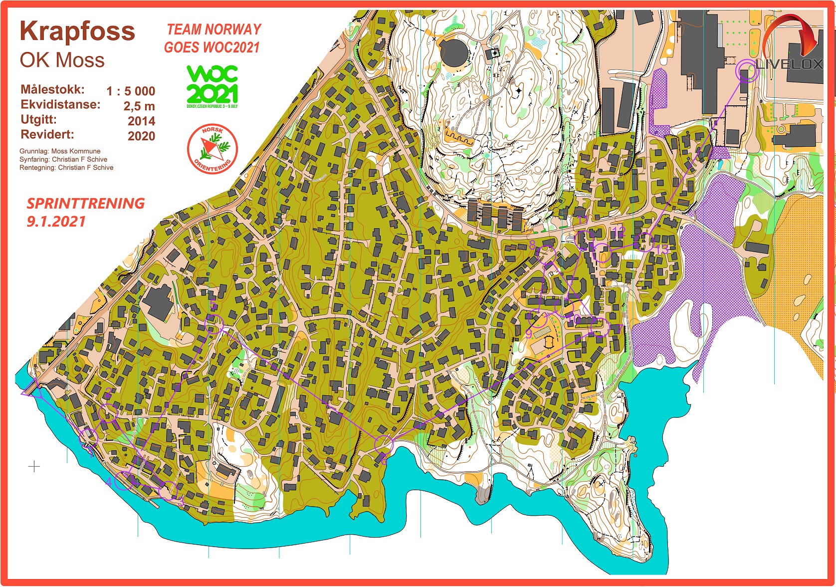 Rolig sprint Krapfoss (10.05.2021)