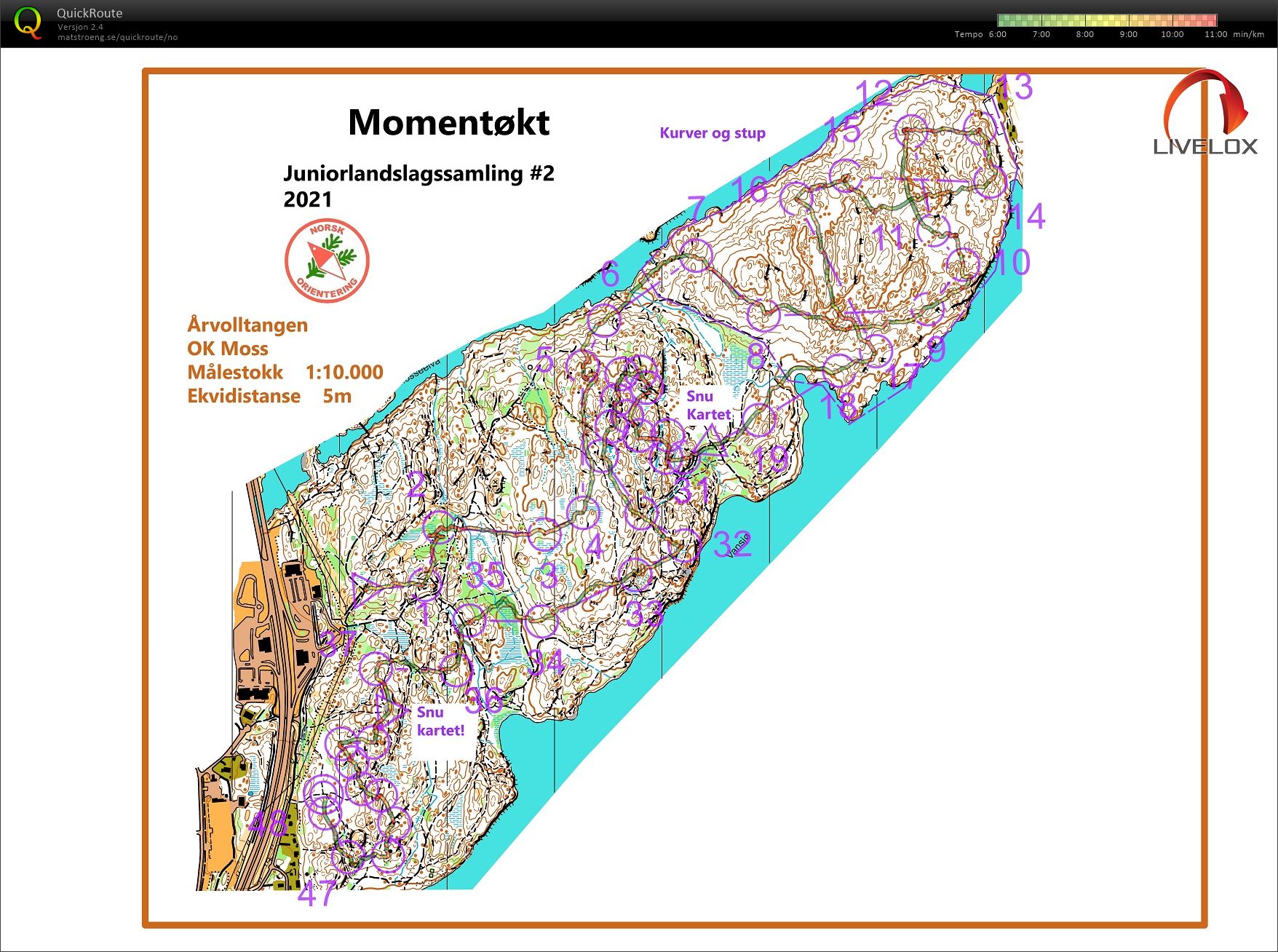 Momentøkt Årvolltangen (12/05/2021)