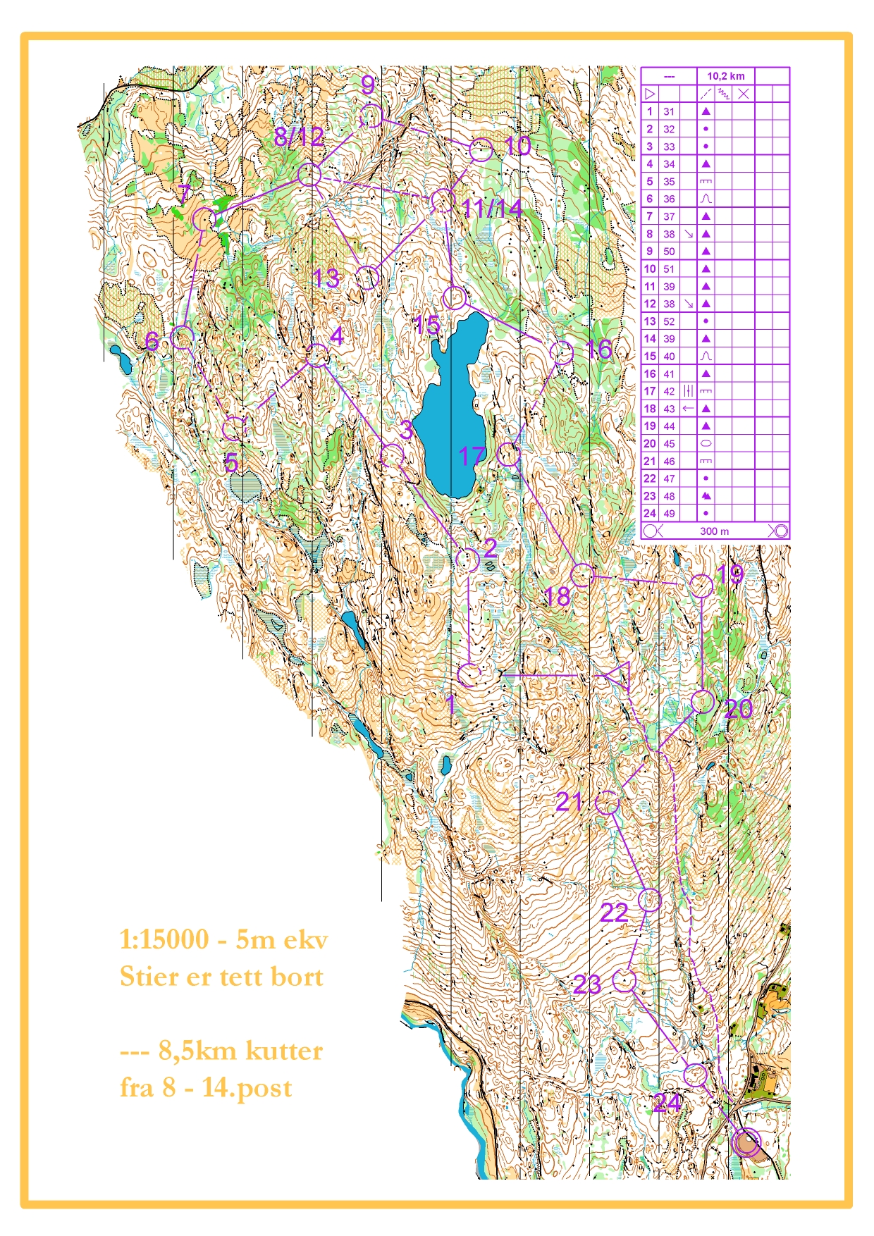 Lørdagstur rundt Fagervannsåsen (07.12.2013)