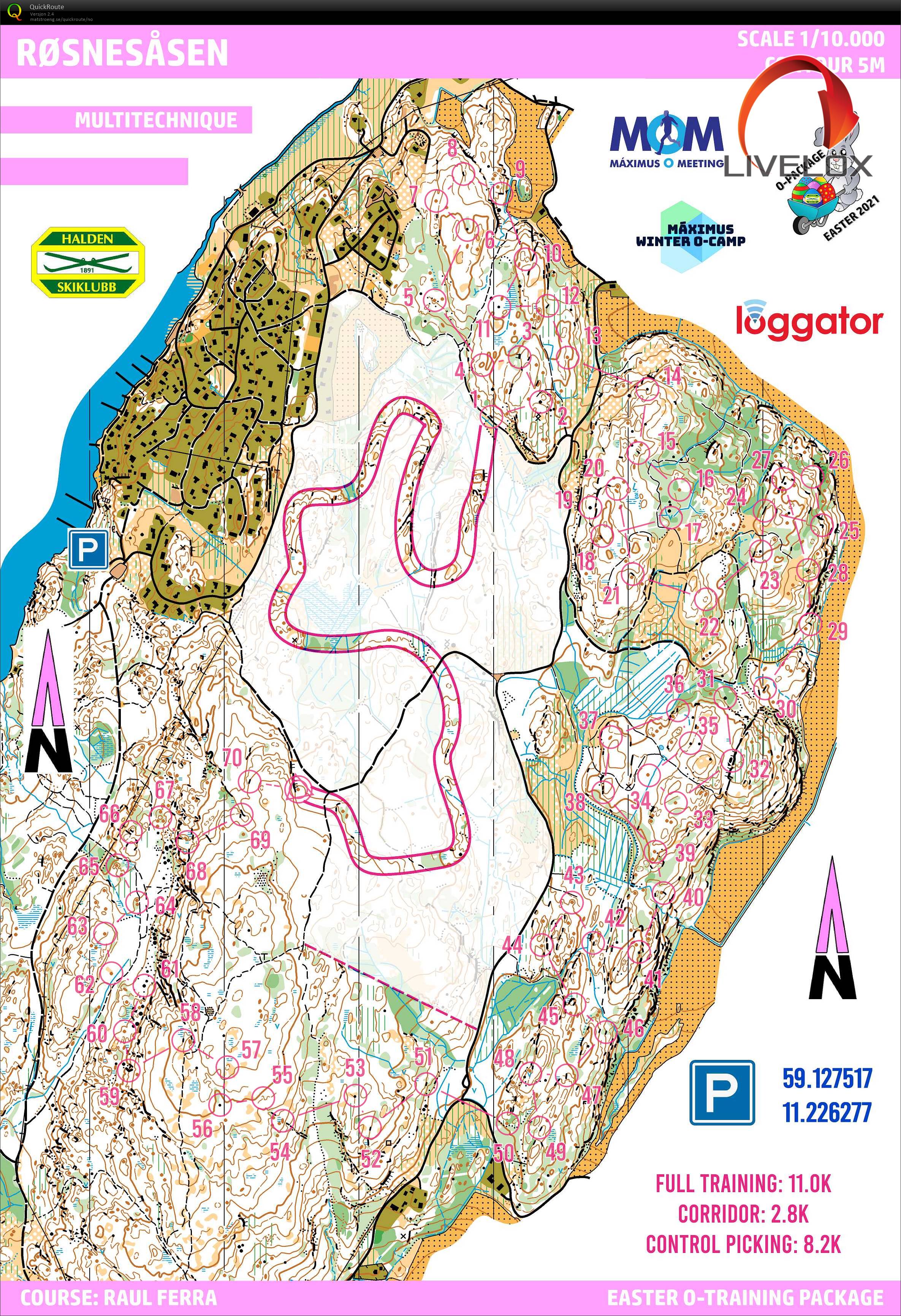 Korridor + postplukk Røsnesåsen (21.07.2021)