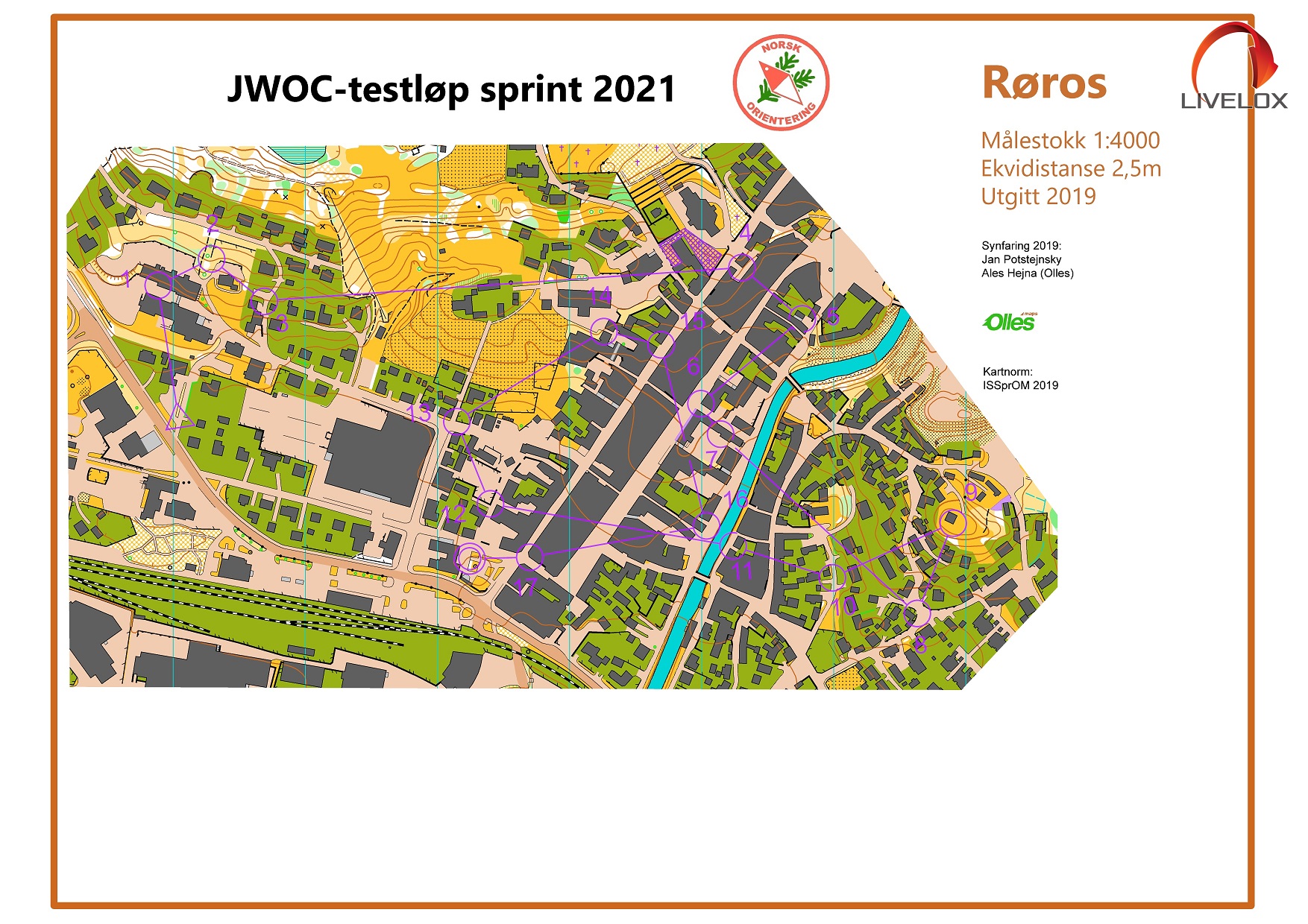 Jr VM testløp sprint (06.08.2021)