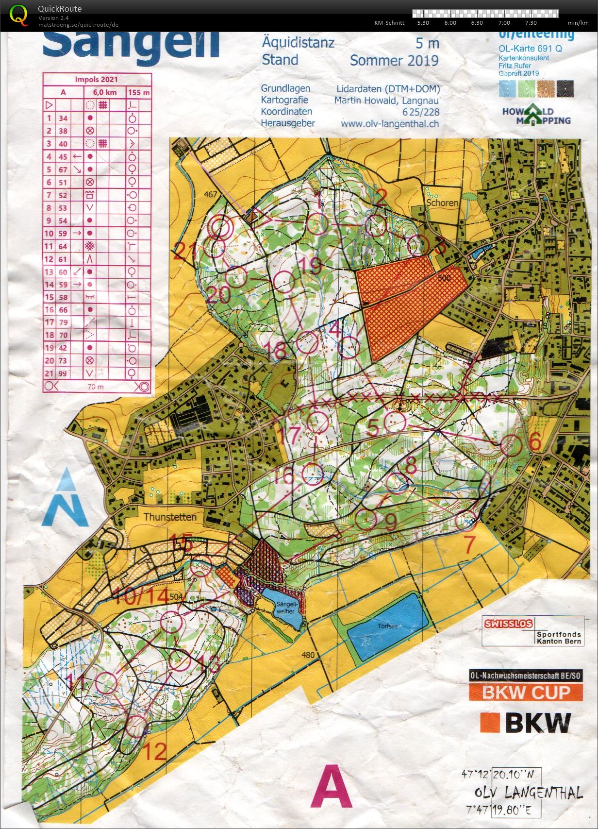 imOLs Abendlauf (12/08/2021)