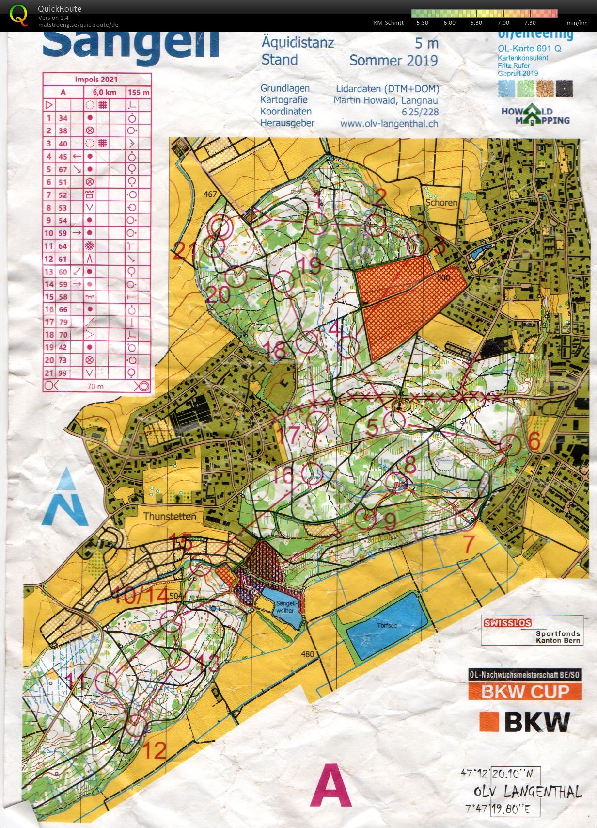 imOLs Abendlauf (12/08/2021)