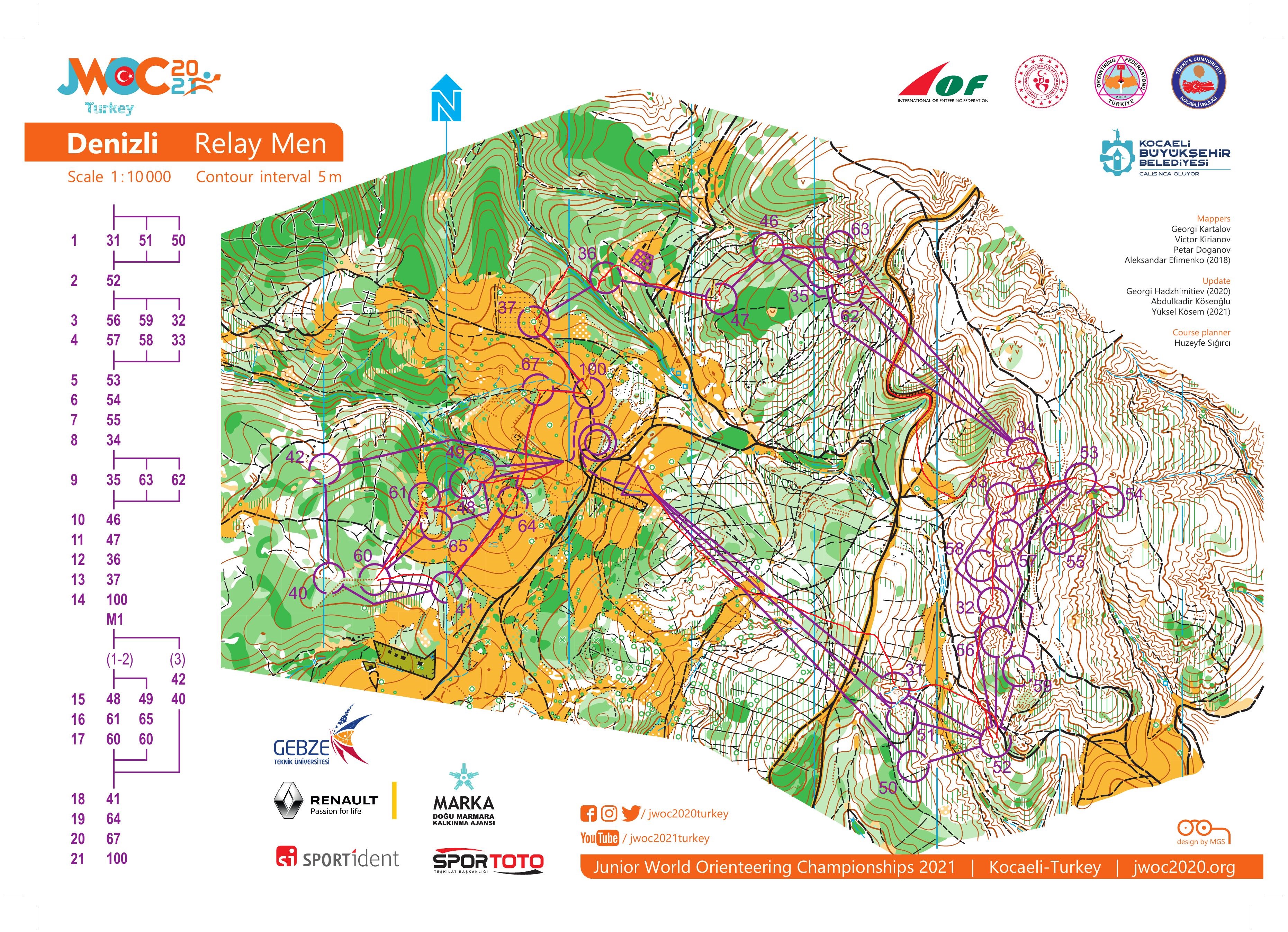 JWOC stafett (10.09.2021)