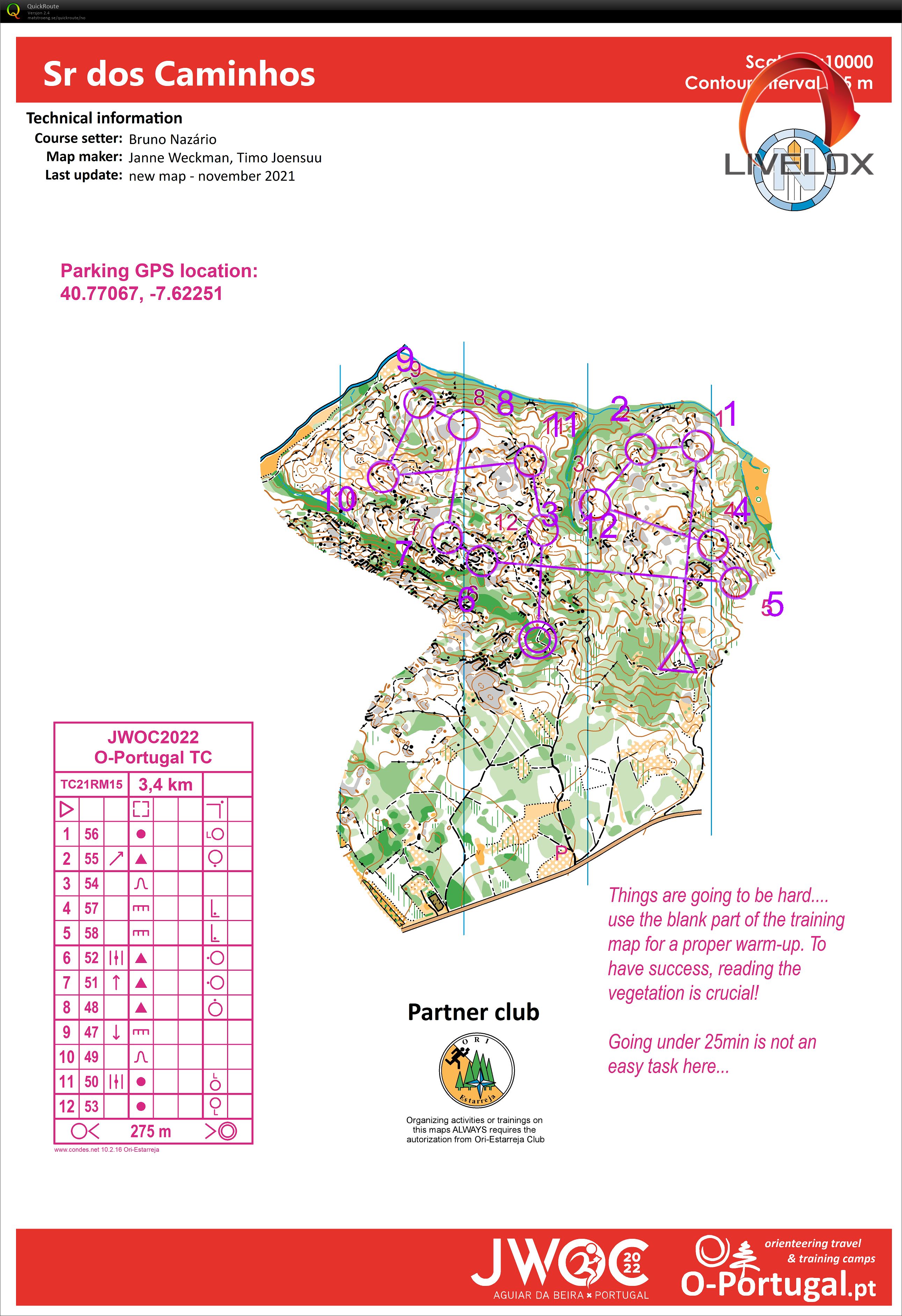 Rolig kortdistanse (25.02.2022)