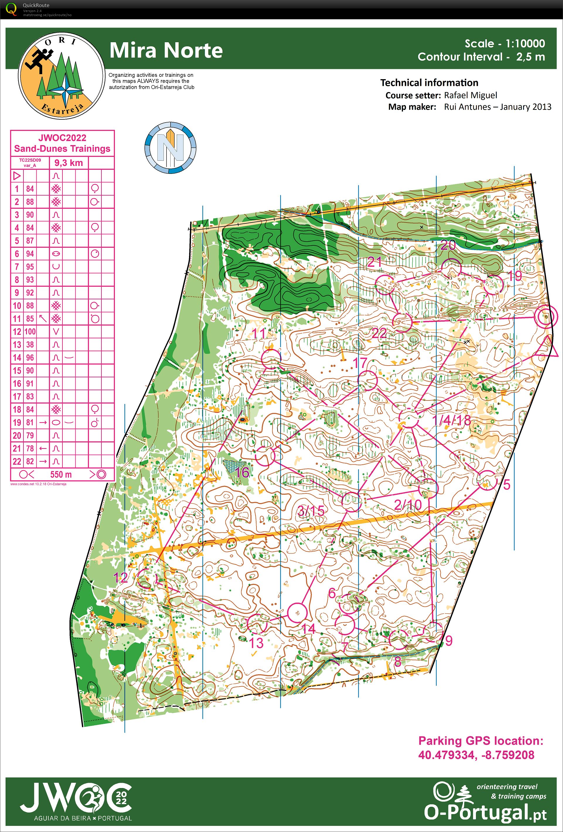 Rolig o-tek Mira Norte (27.02.2022)