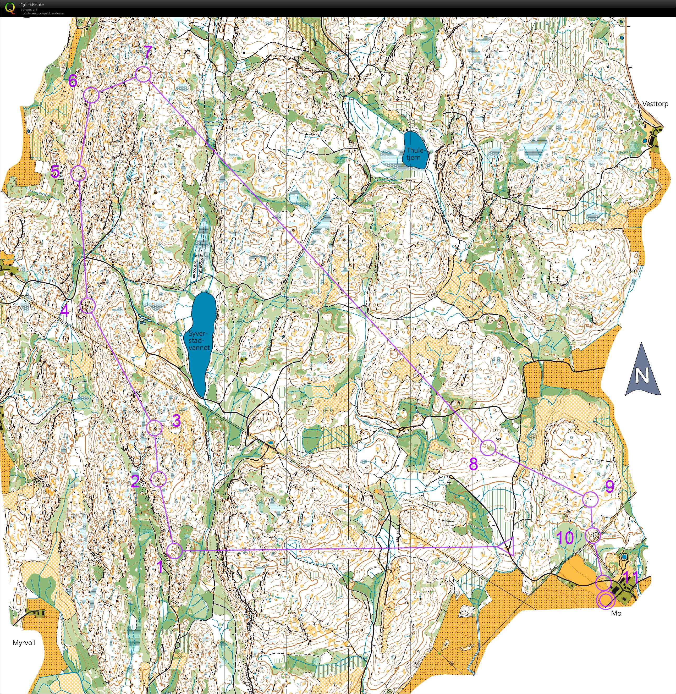 Halden O-meeting lang (10.04.2022)