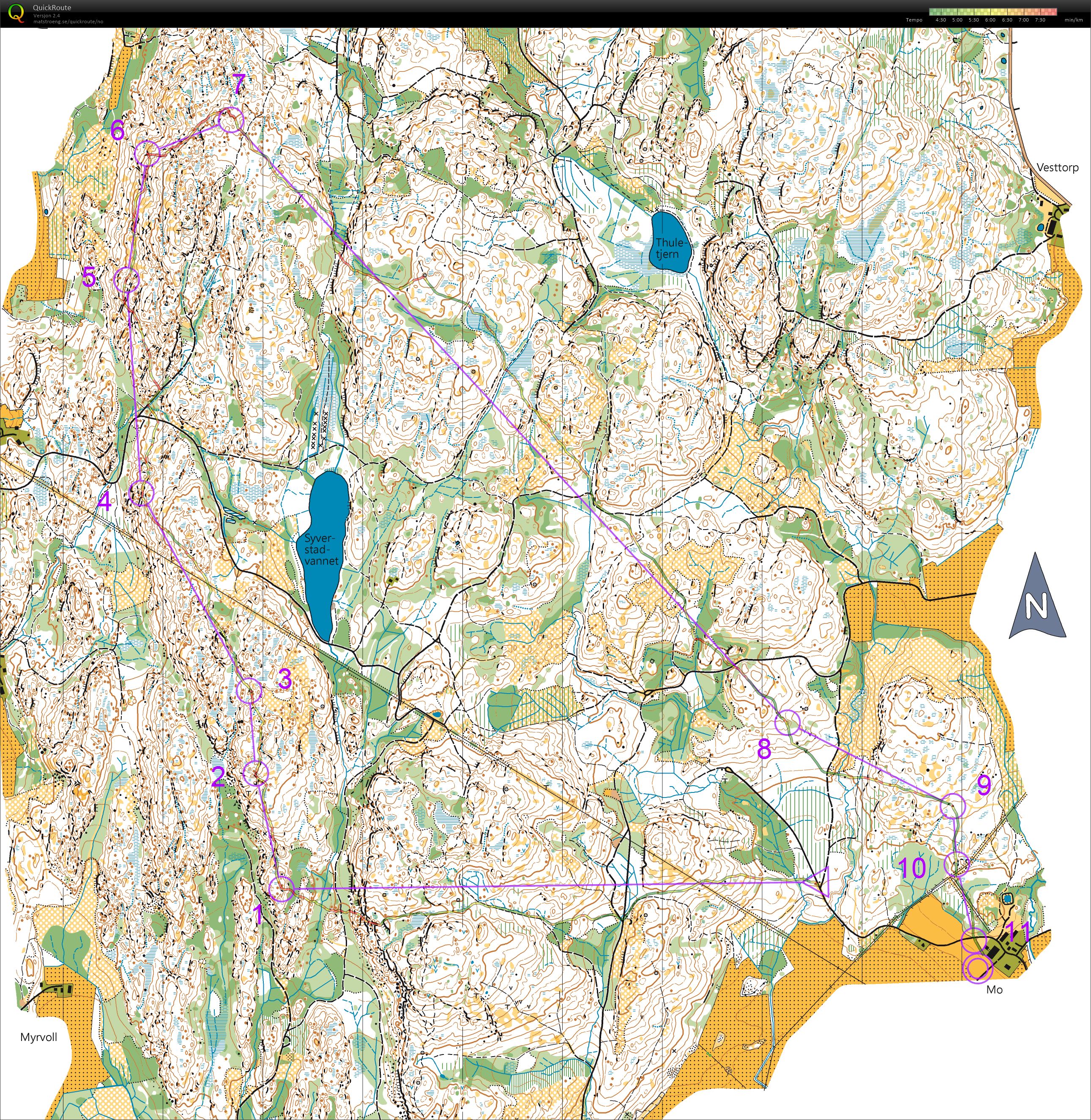 Halden O-meeting lang (10.04.2022)