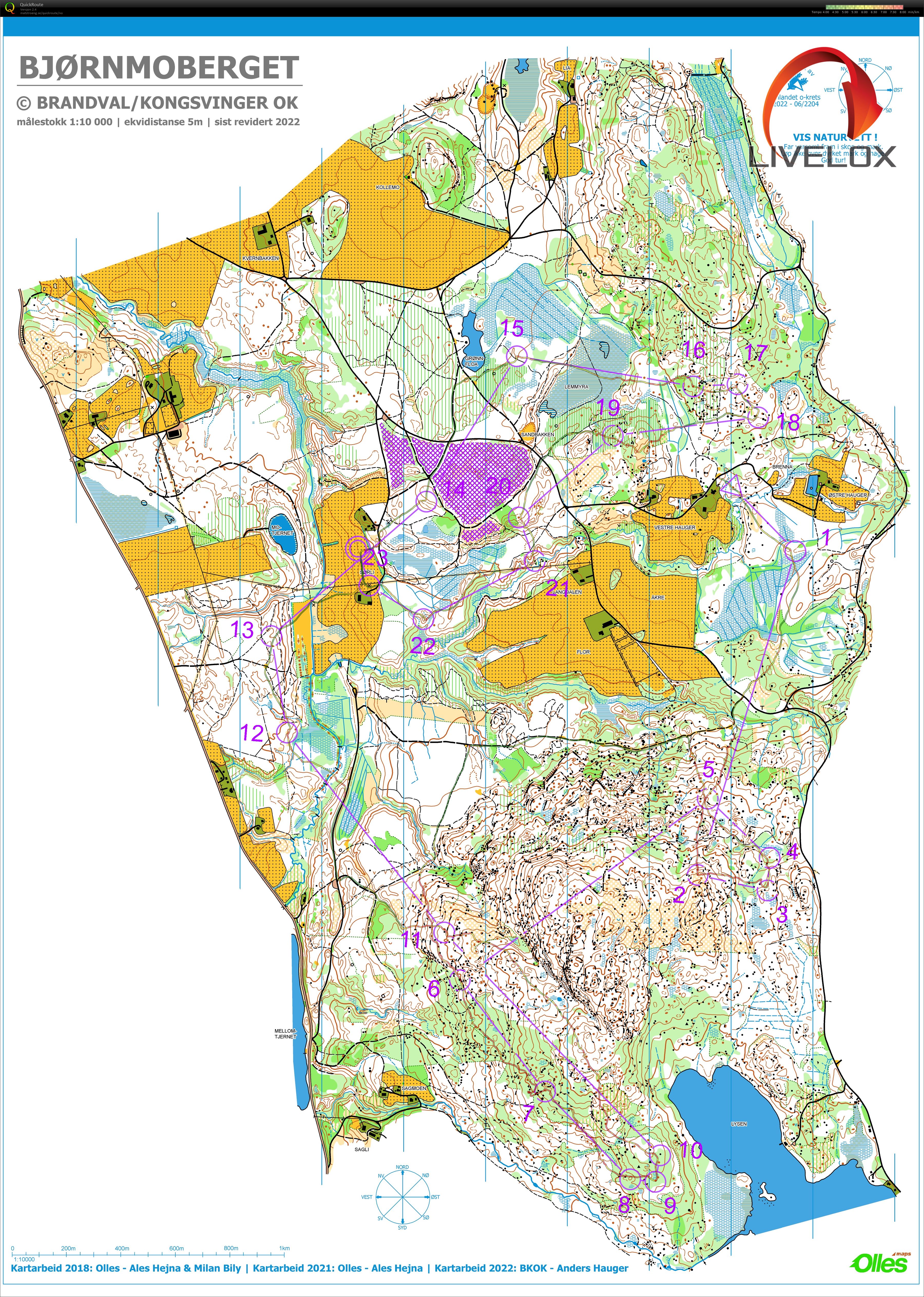 O-festivalen langdistanse (26.06.2022)