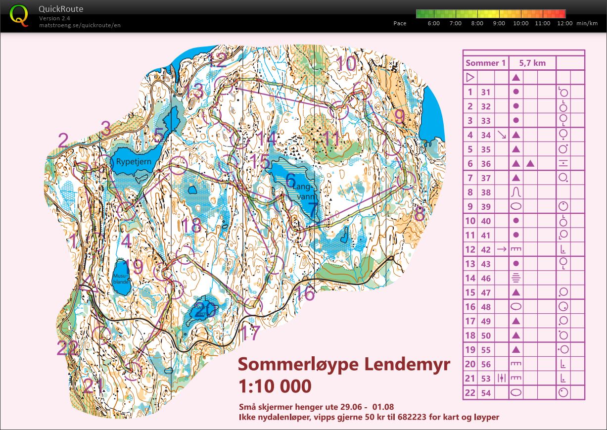 Somerløype 1 (29.06.2022)