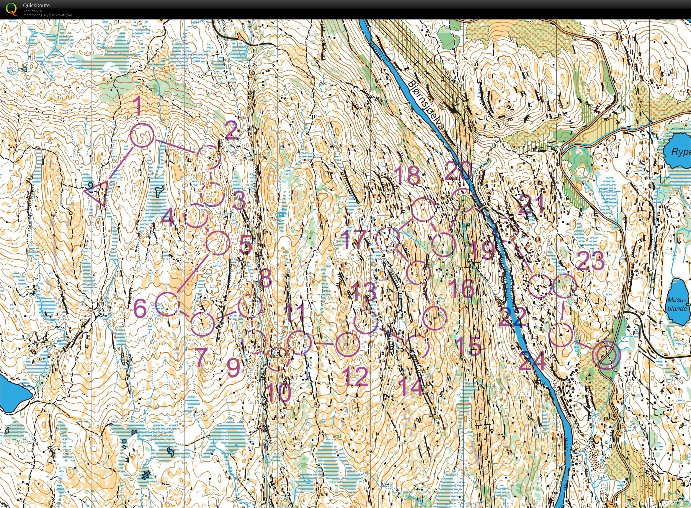 DH-orientering Kobberhaugen (28.08.2022)