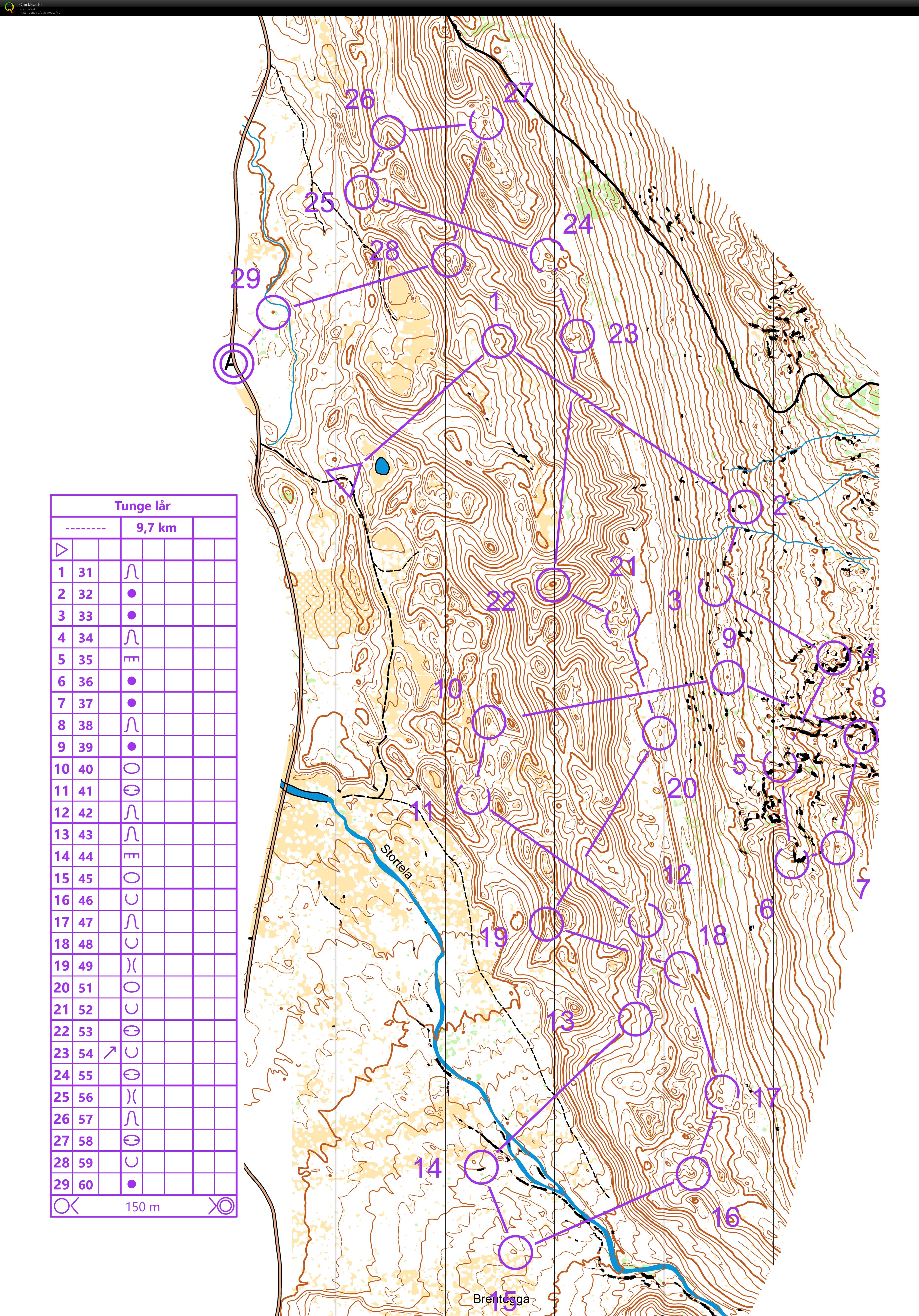 O-langtur - Gammeldalen (2022-11-06)