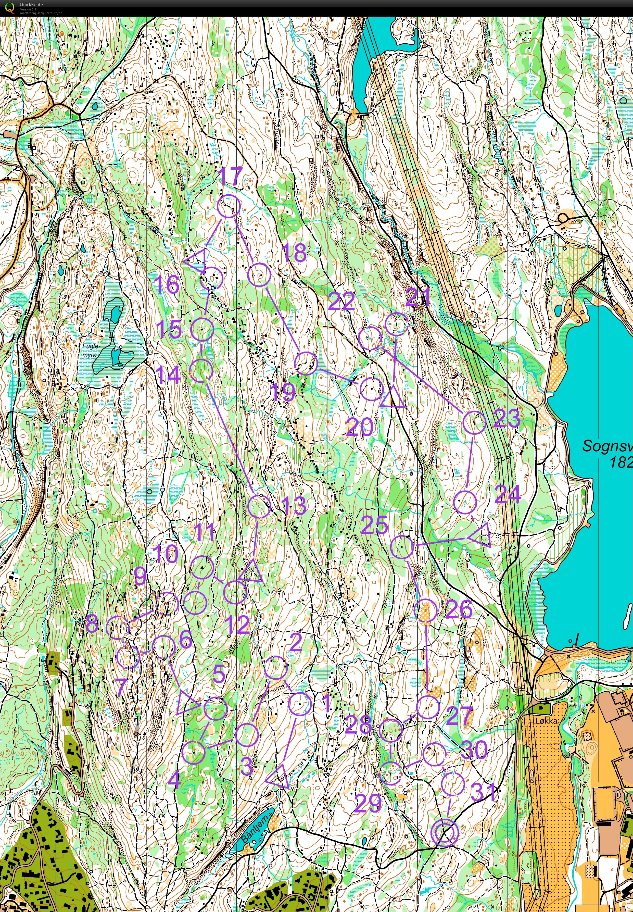 O-tek Sognsvann vest (15.11.2022)