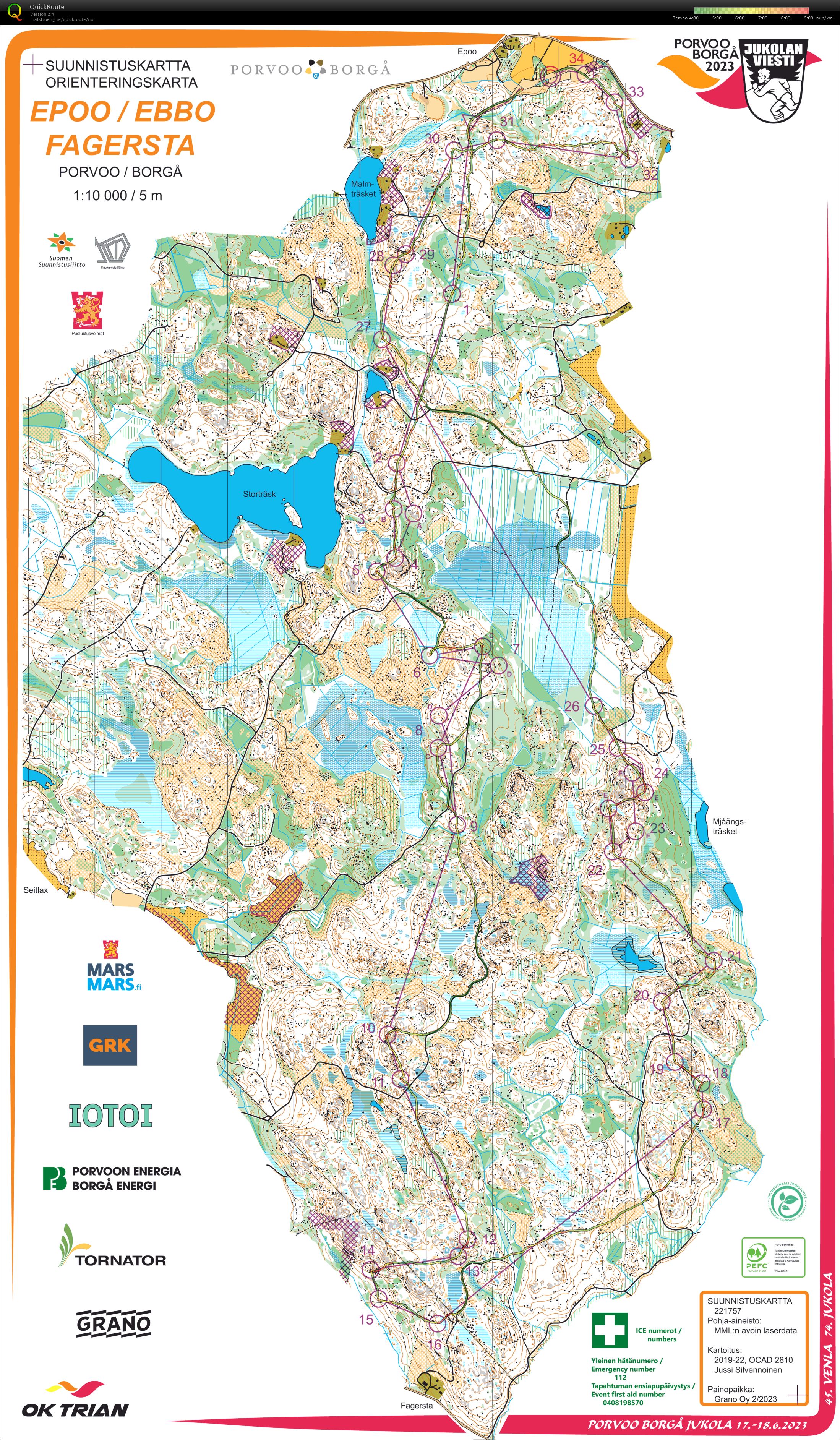 Jukola etappe 7 (18.06.2023)
