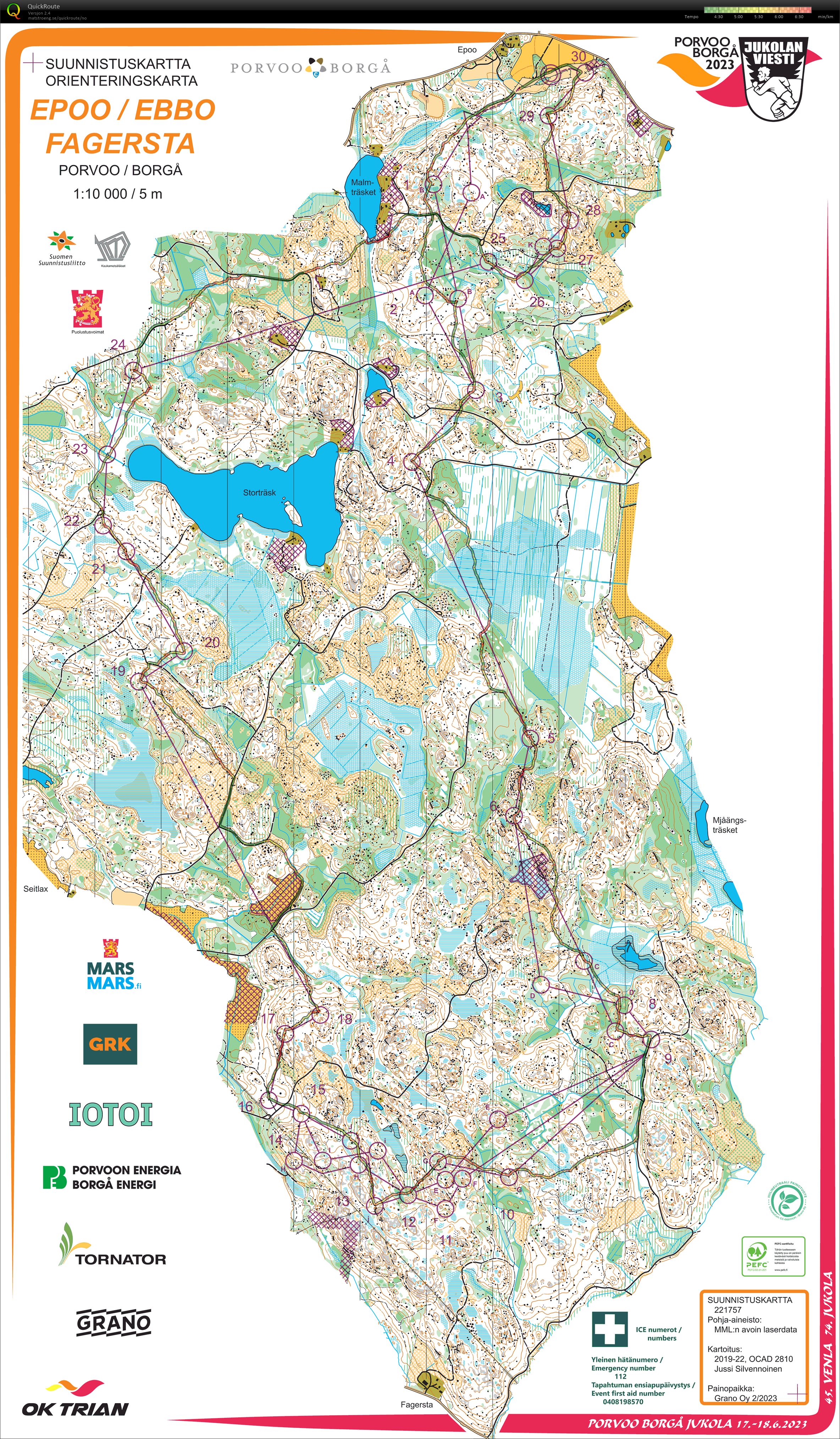 Jukola 3. osuus (18-06-2023)