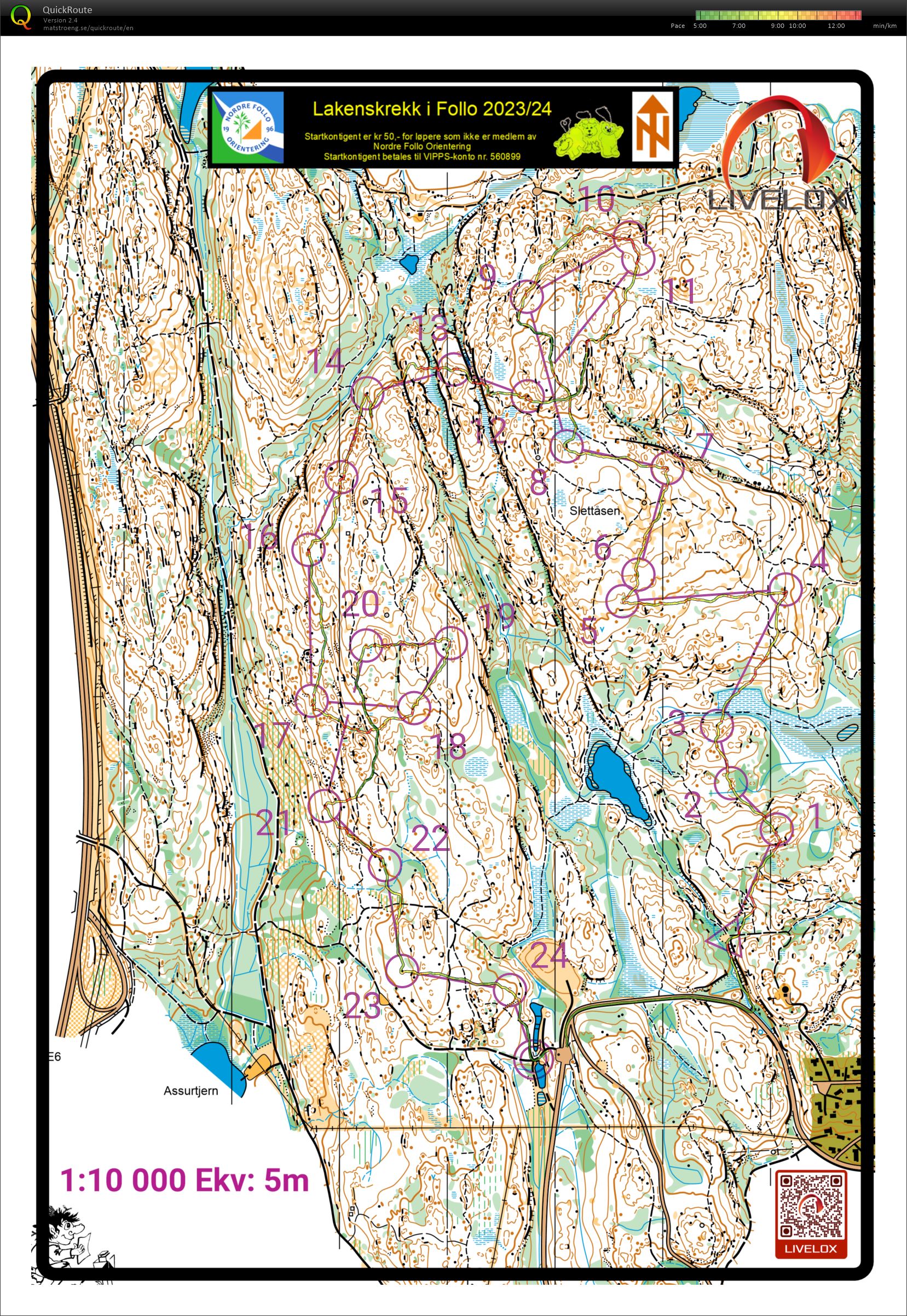 O-tek, Slettåsen (10.04.2024)