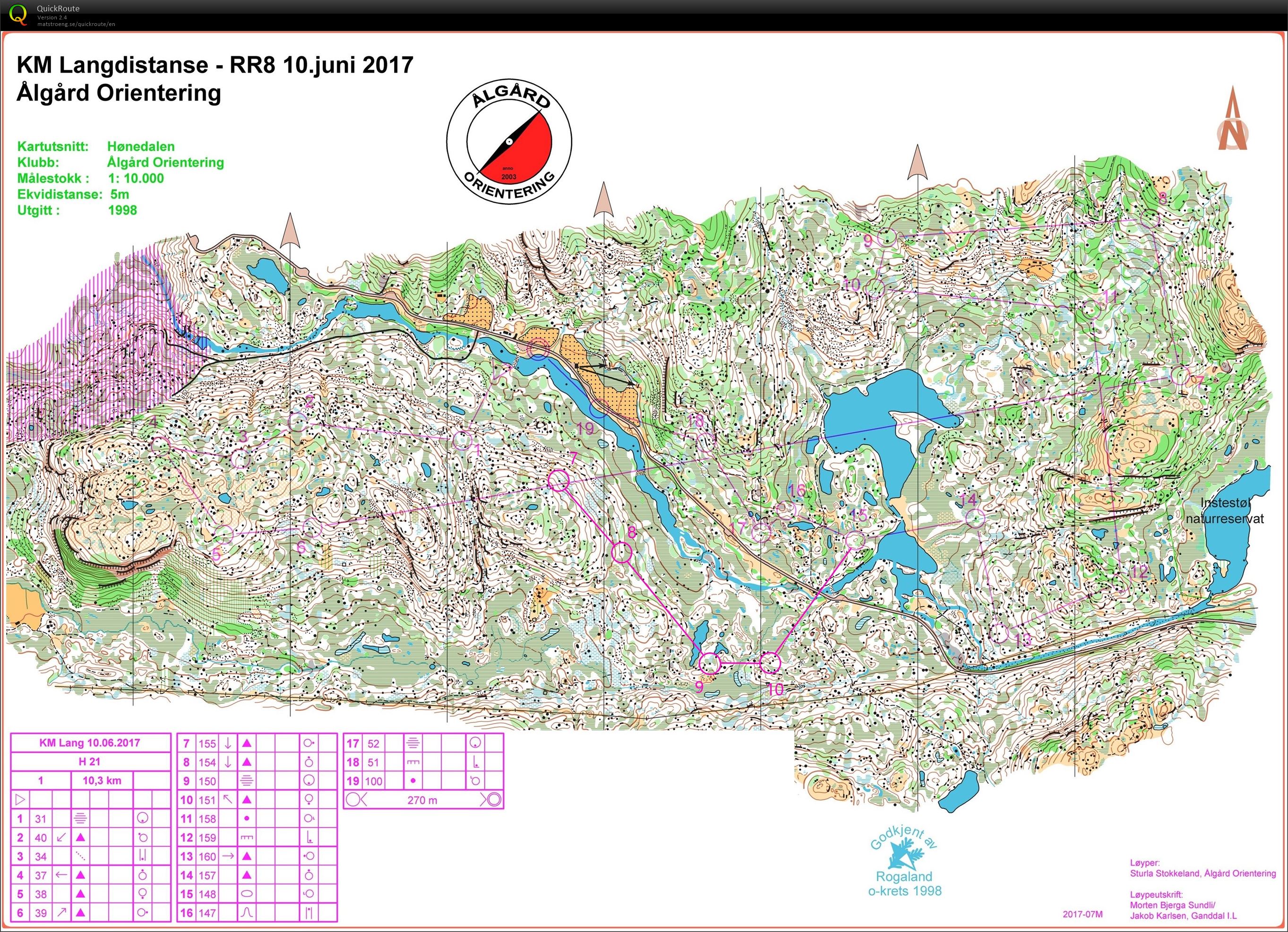 O-langtur, Hønedalen (19.05.2024)