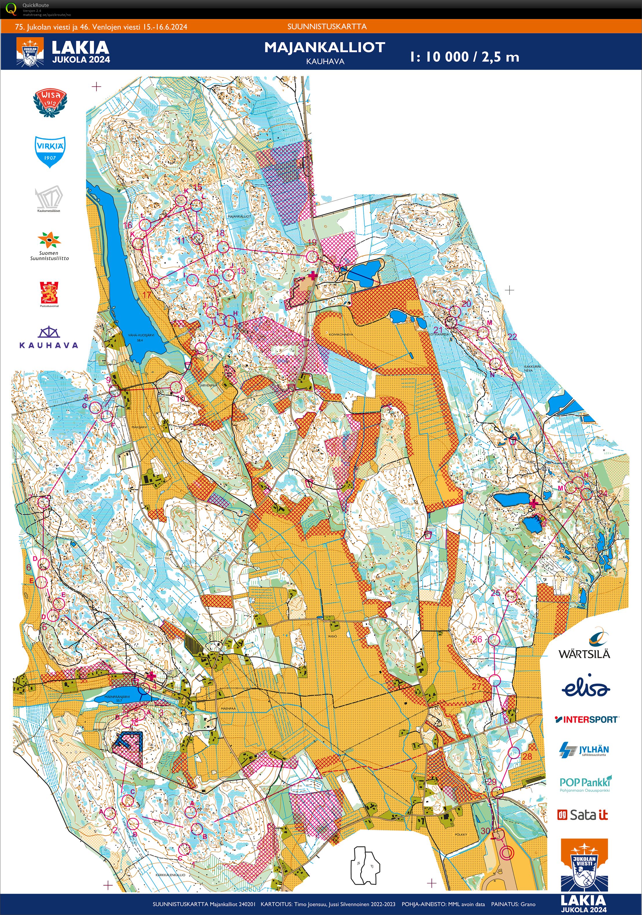 Jukola 2. etp (15.06.2024)