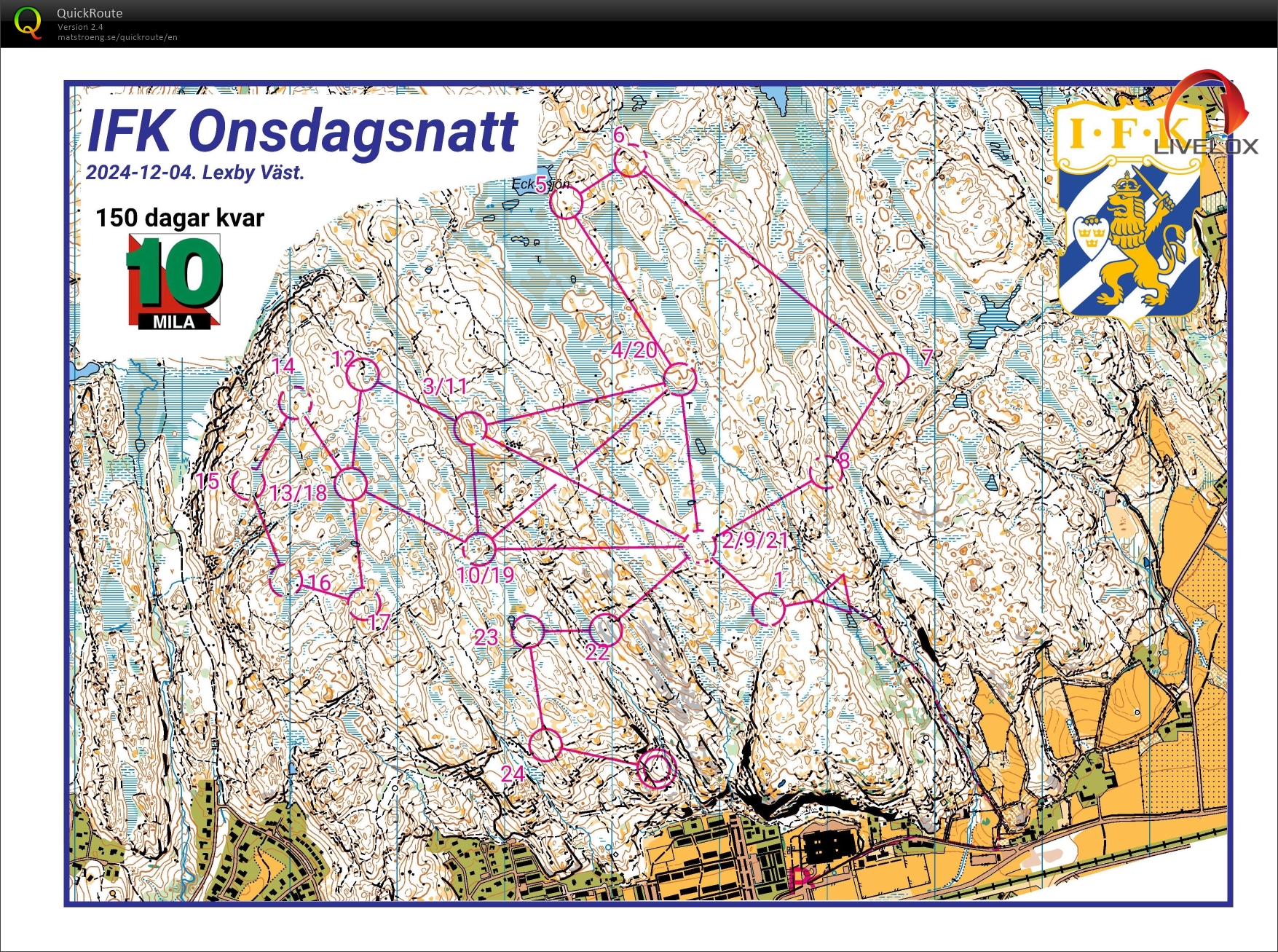 Onsdagsnatt (04-12-2024)