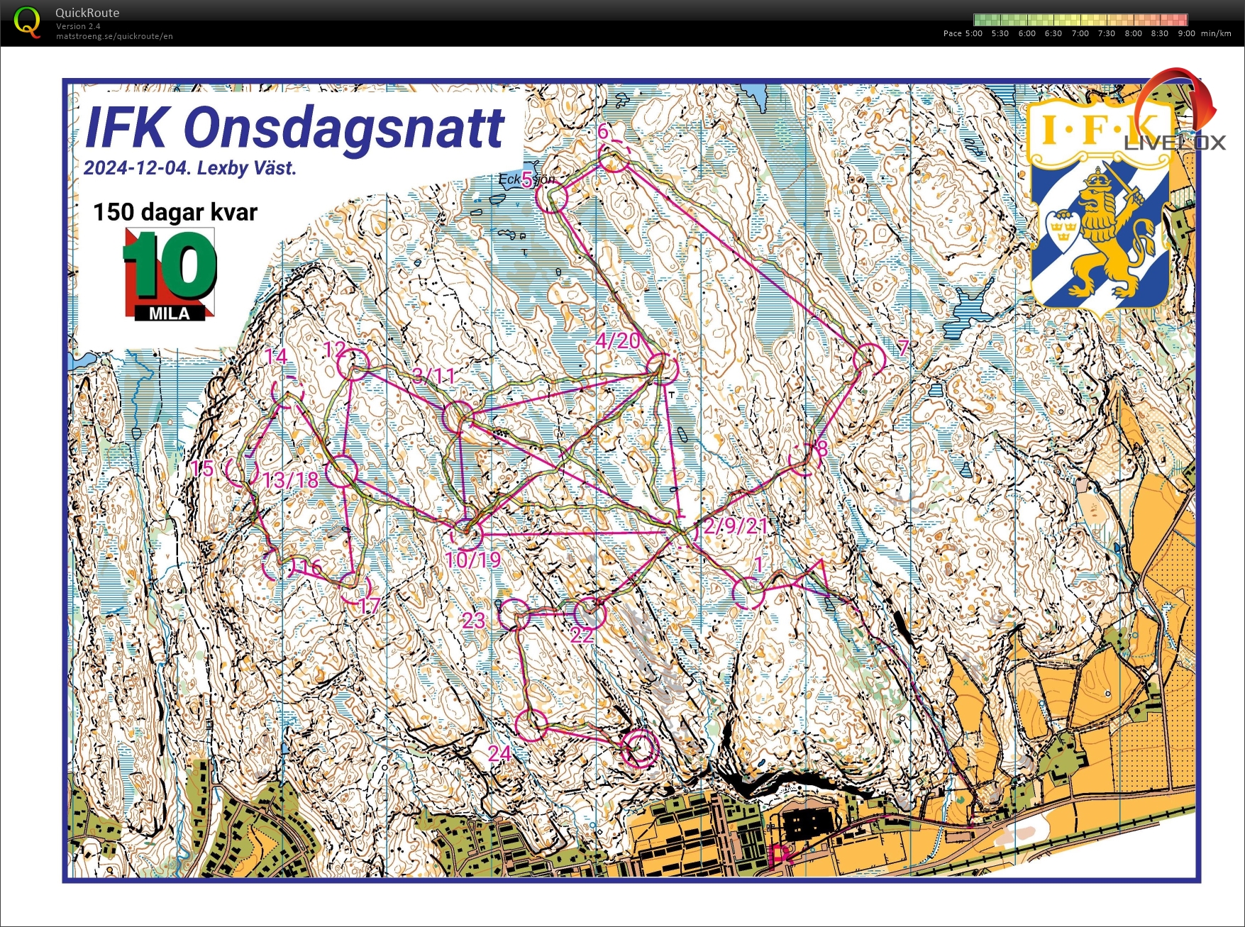 Onsdagsnatt (04-12-2024)