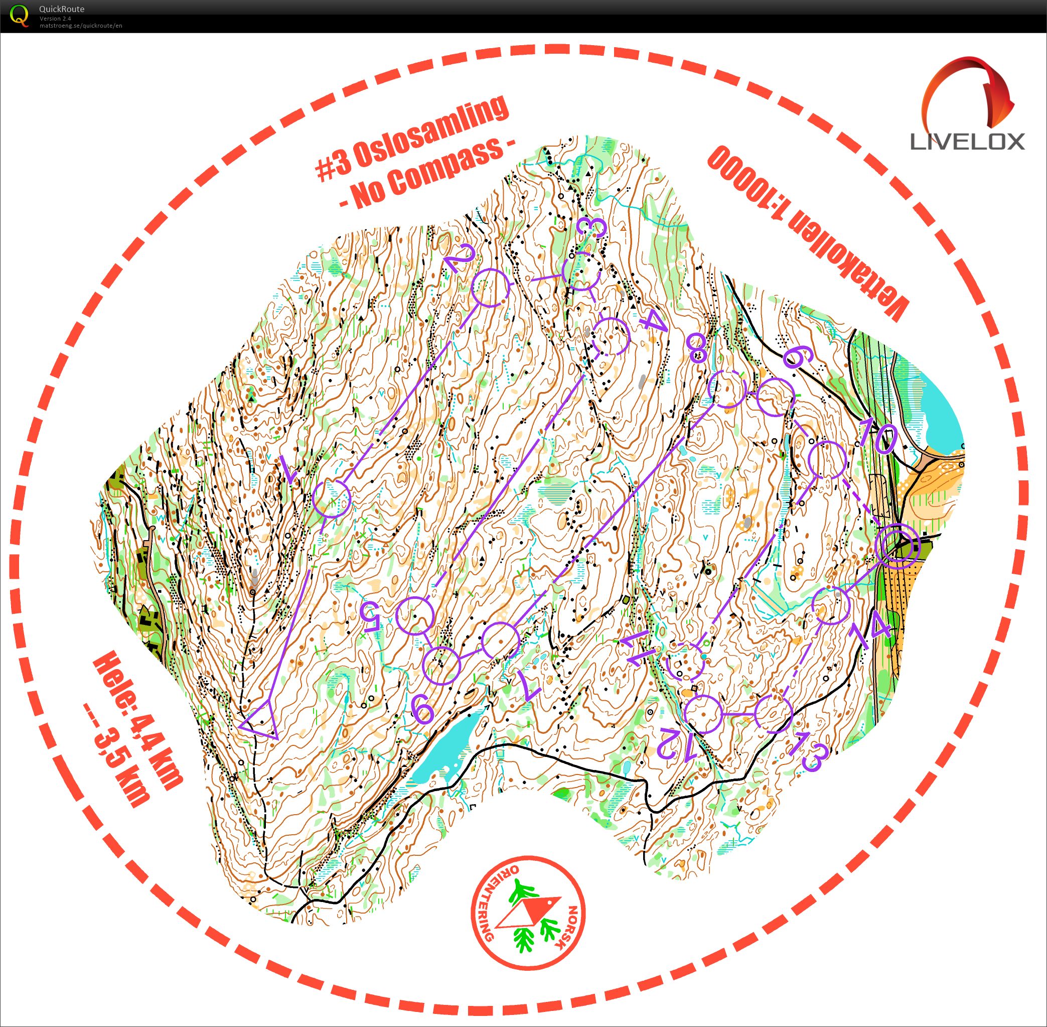 Sirkeløkt Vettakollen (14.05.2025)