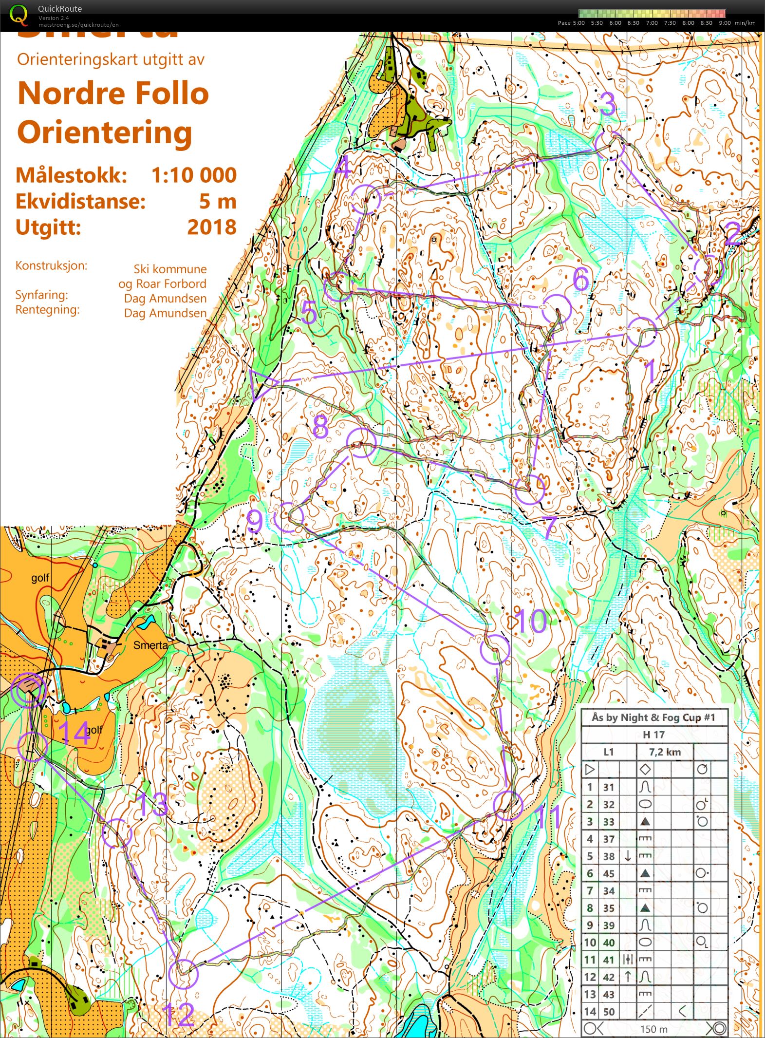 Ås by night and fog #1 (11.11.2025)