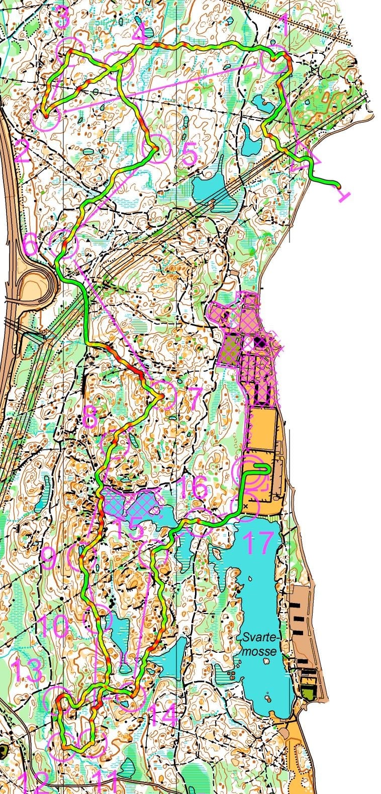 O-Ringen Göteborg, etapp 4, medel (24.07.2026)