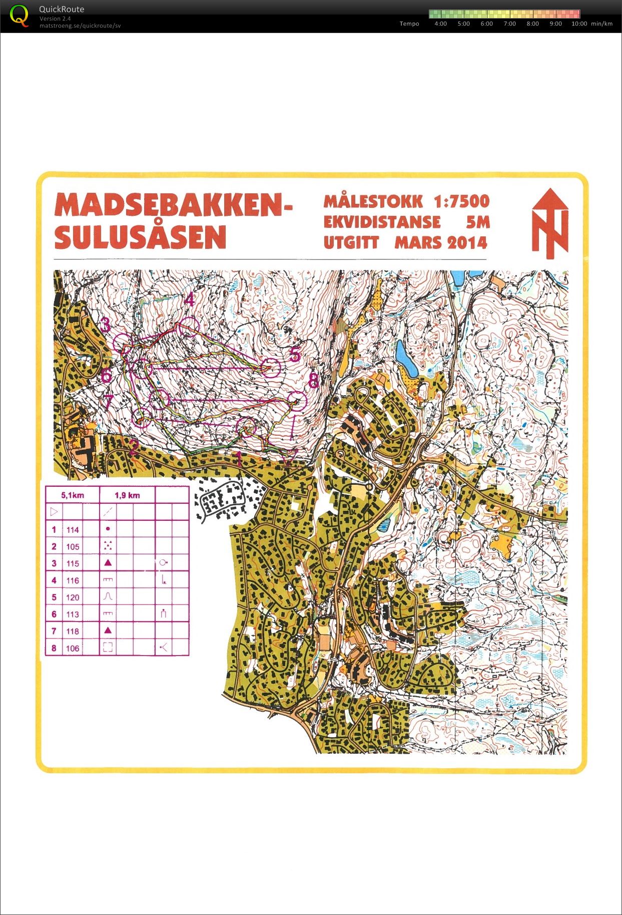 Skog/GateO Runde1 (26.03.2014)